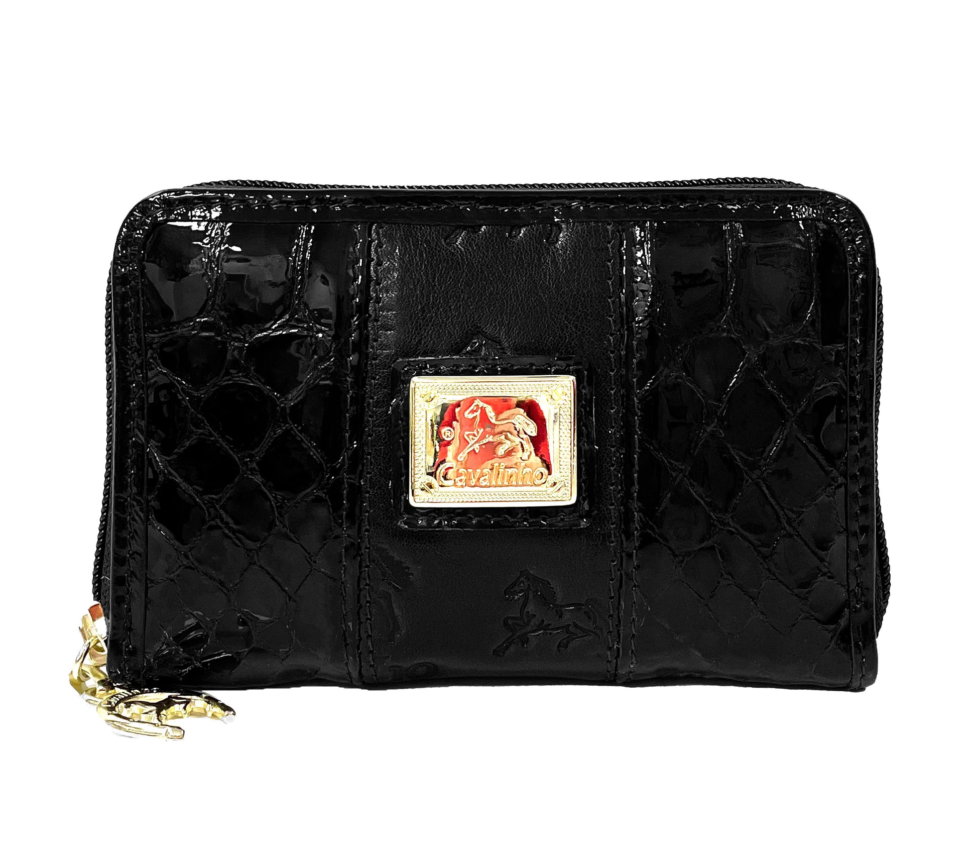 Cavalinho Honor Leather Card Holder Wallet - Black - 28190217.01.99_1