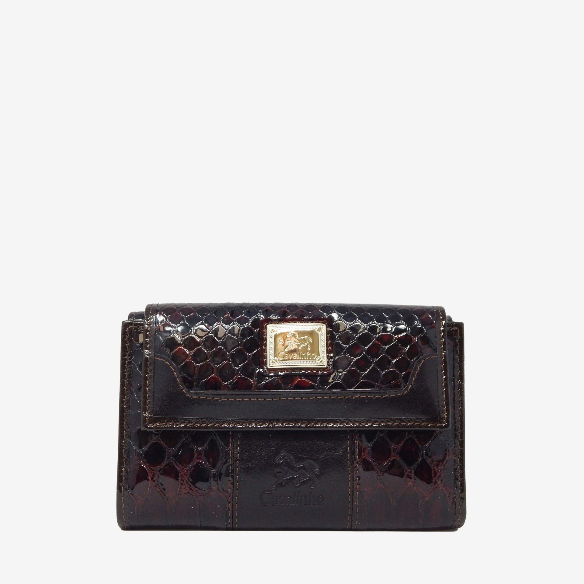 Cavalinho Honor Brown Leather Wallet for Women SKU 28190221.02 #color_Brown