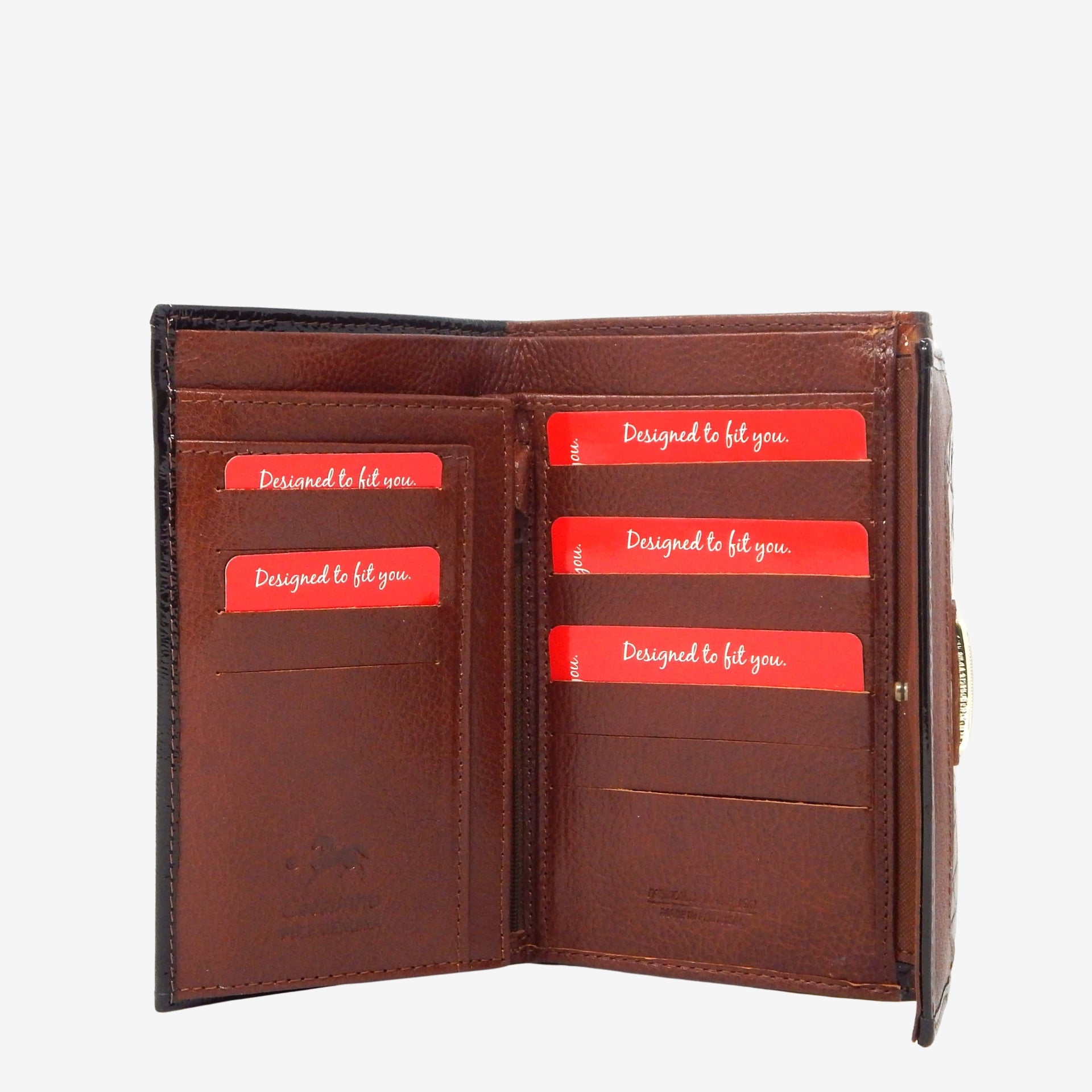 Cavalinho Honor Leather Wallet SKU 28190221.13 #color_SaddleBrown