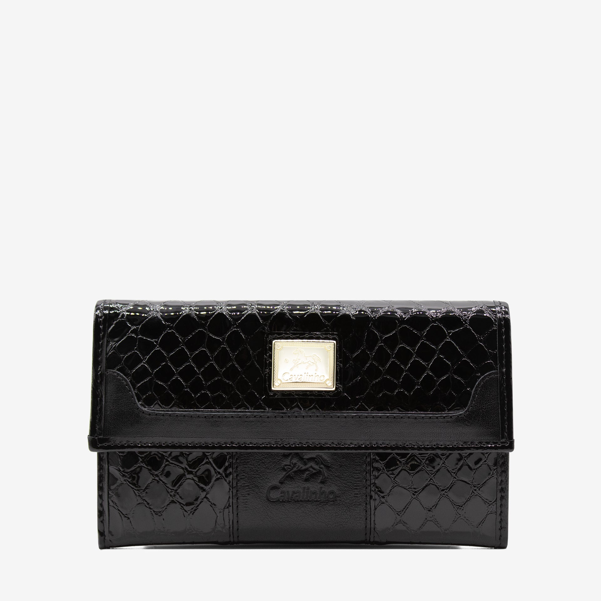 Cavalinho Honor Slim Leather Wallet for Women SKU 28190225.01 #color_black