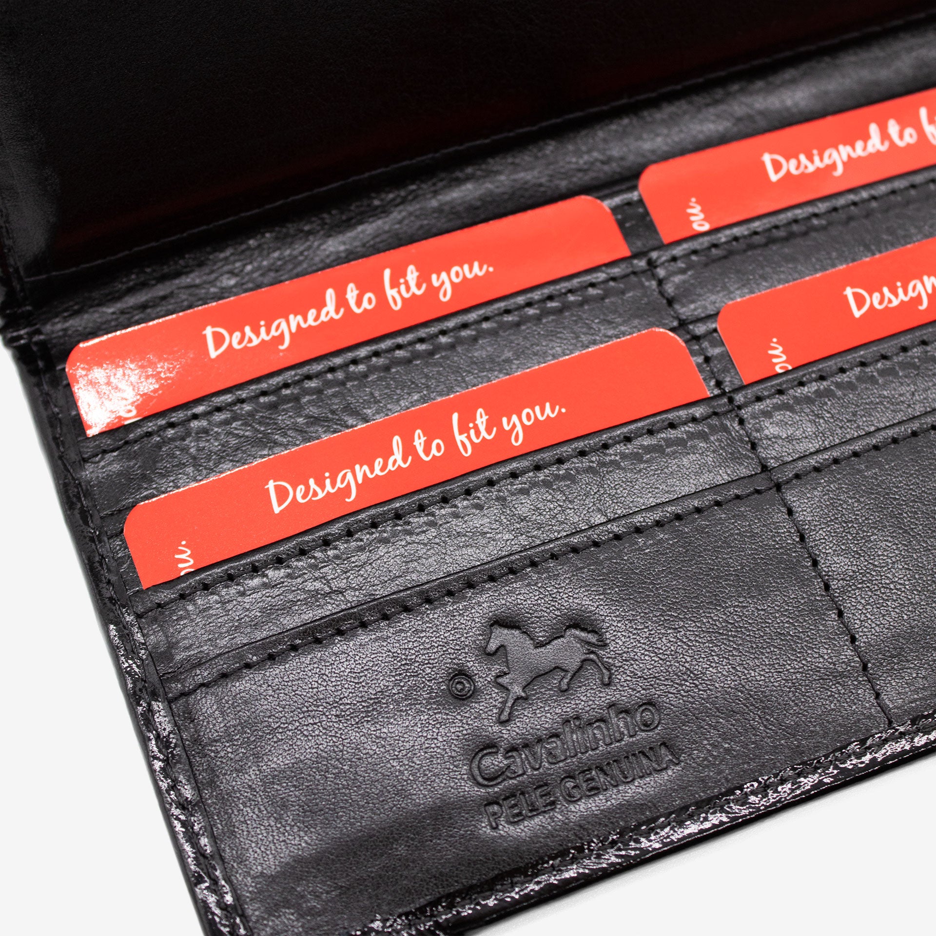 Cavalinho Honor Slim Leather Wallet for Women SKU 28190225.01 #color_black