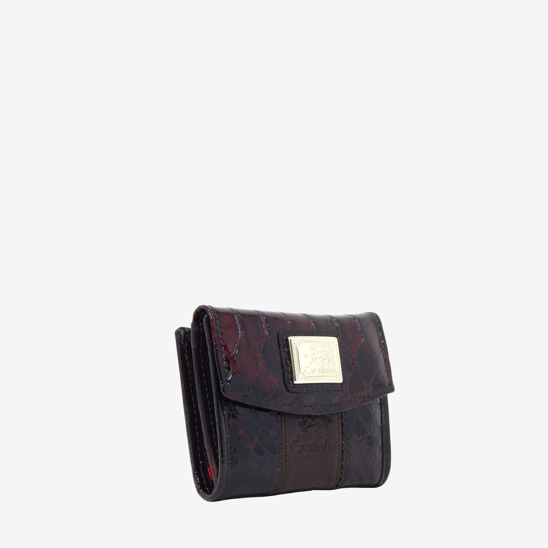 Cavalinho Honor Brown Leather Mini Leather Wallet 28190530.02 #color_Brown