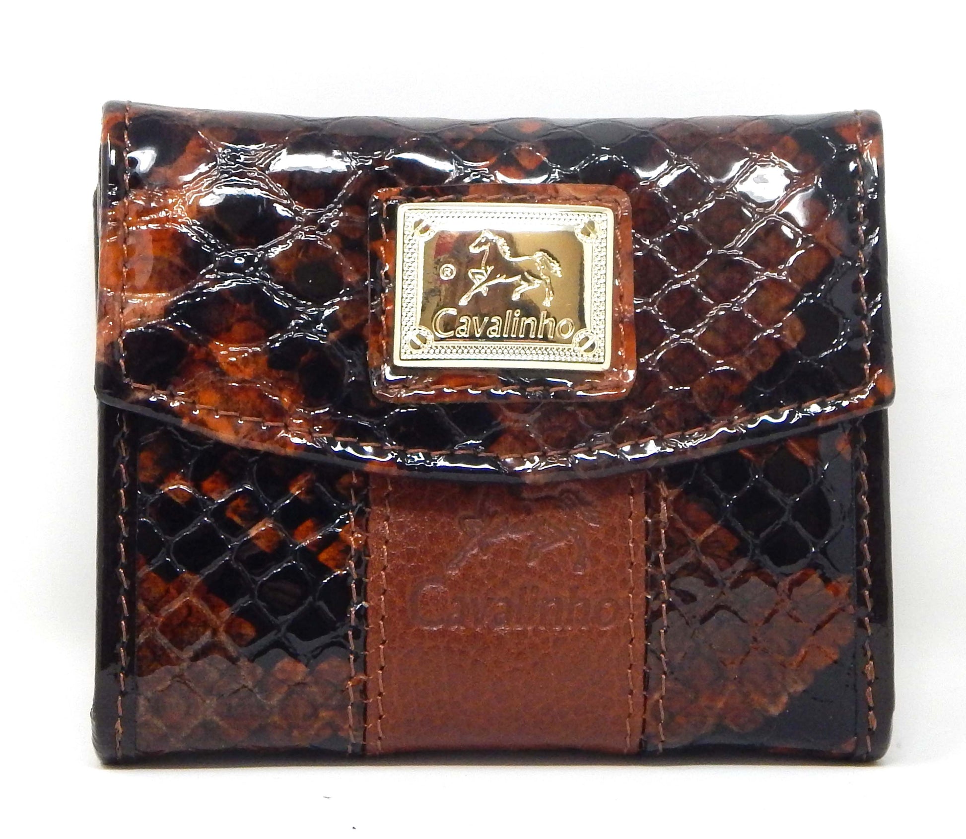 Cavalinho Honor Mini Leather Wallet - SaddleBrown - 28190530.13.99_1