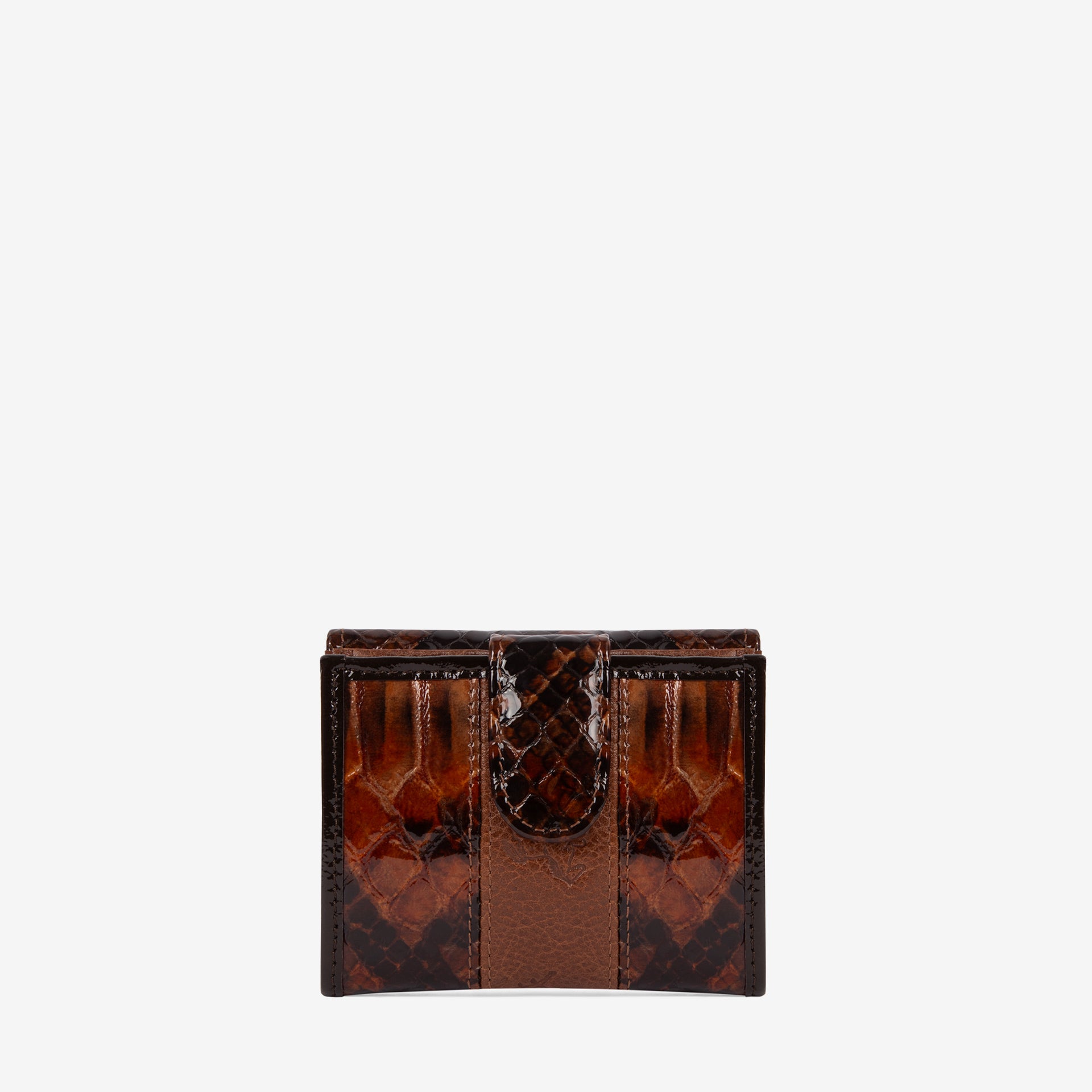 Cavalinho Honor Brown Leather Mini Leather Wallet 28190530.13 #color_SaddleBrown