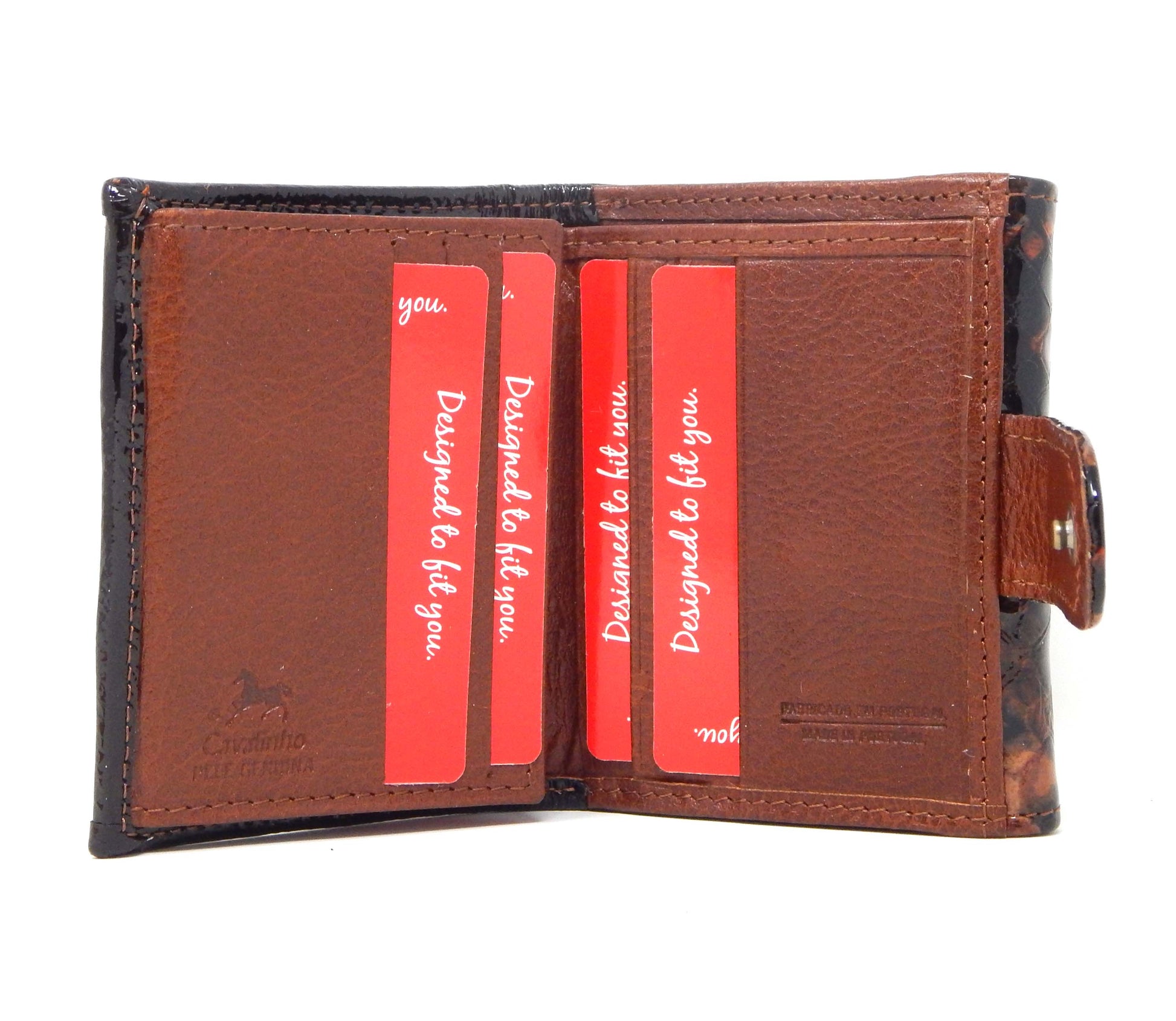 Cavalinho Honor Mini Leather Wallet - SaddleBrown - 28190530.13.99_4