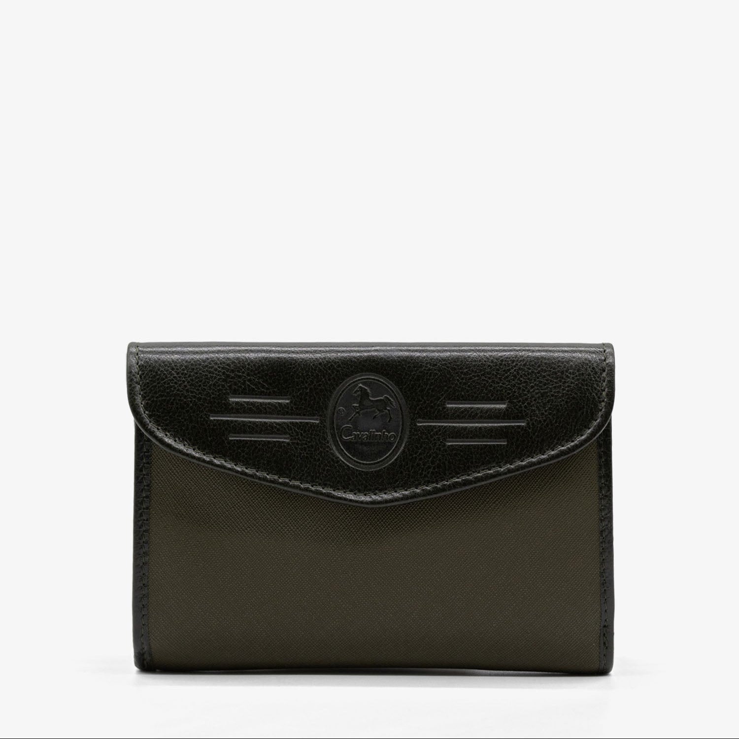 Cavalinho Grace Wallet SKU 28250202.09 #color_DarkOliveGreen / Beige