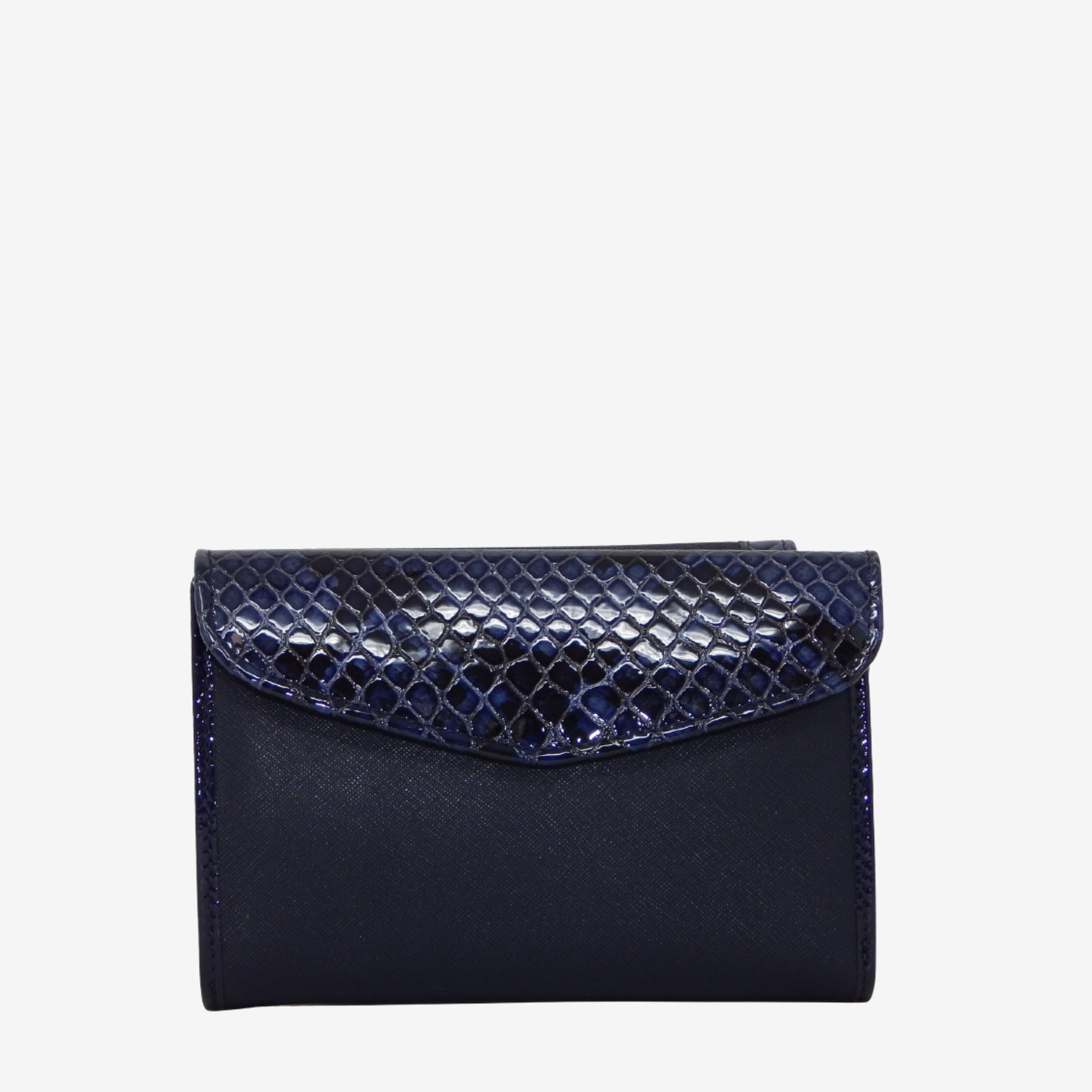 Cavalinho Grace Navy Beige Wallet for Women SKU 28250205.22 #color_Navy / Beige