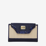 Cavalinho Grace Navy Beige Wallet SKU 28250206.22 #color_Navy / Beige