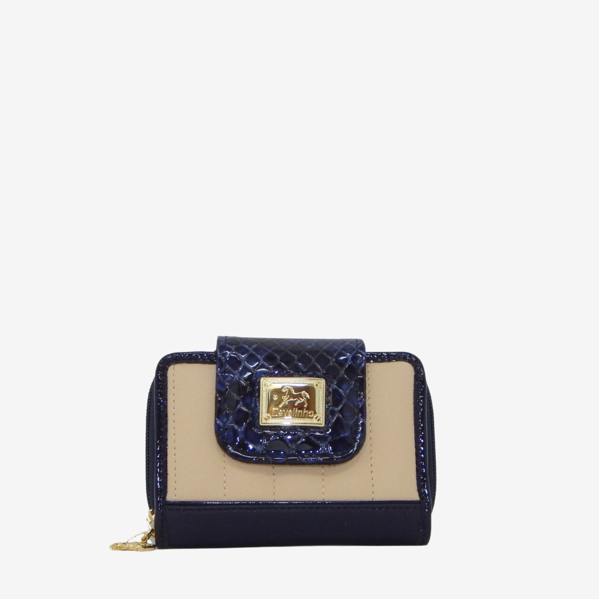 Cavalinho Grace Small Wallet for Women SKU 28250218.22 #color_navy / beige
