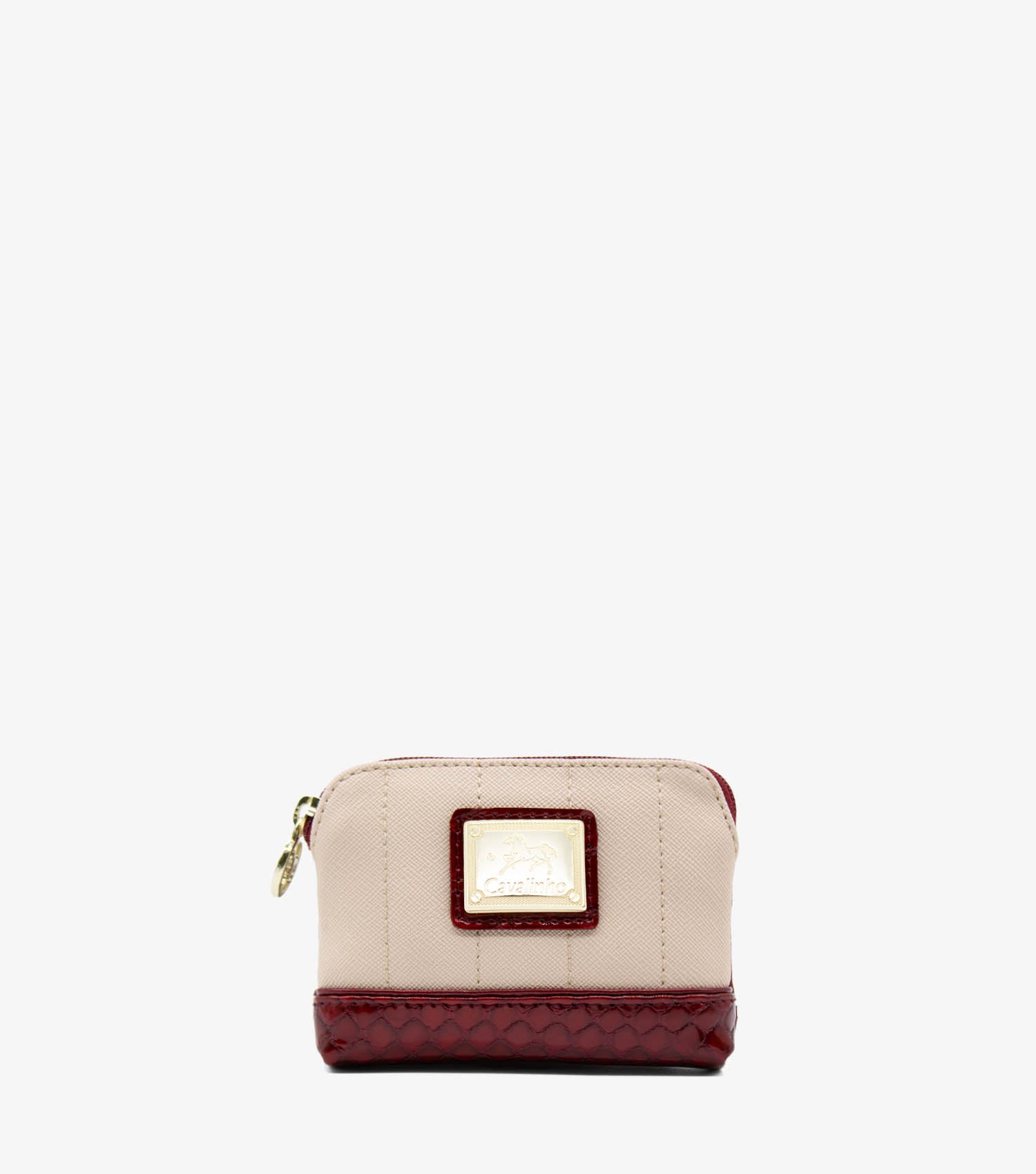Cavalinho Grace Change Purse SKU 28250250.15 #color_DarkRed / Beige