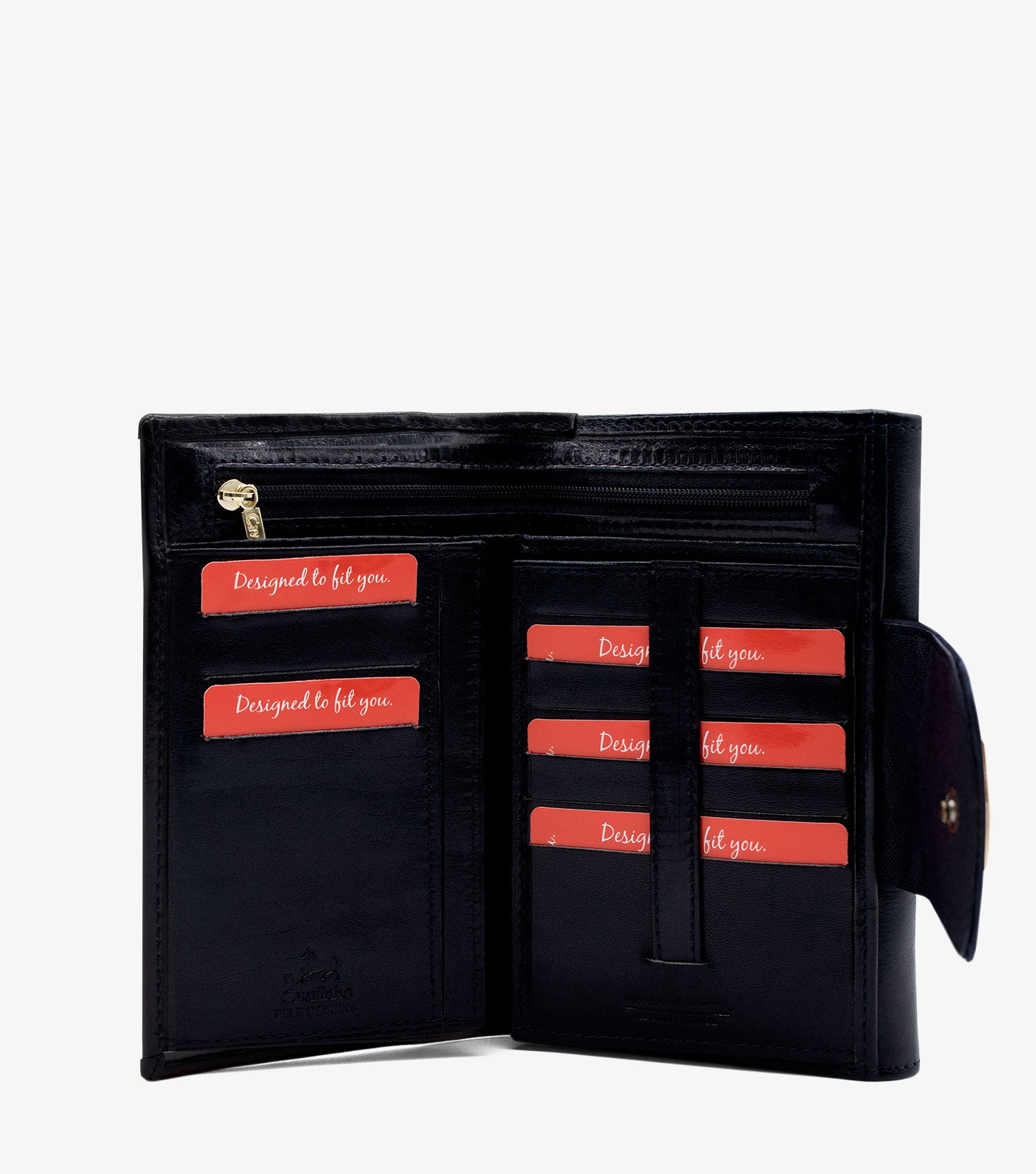 Cavalinho Unique Wallet for Women SKU 28260202.22 #color_Navy / Beige / Red