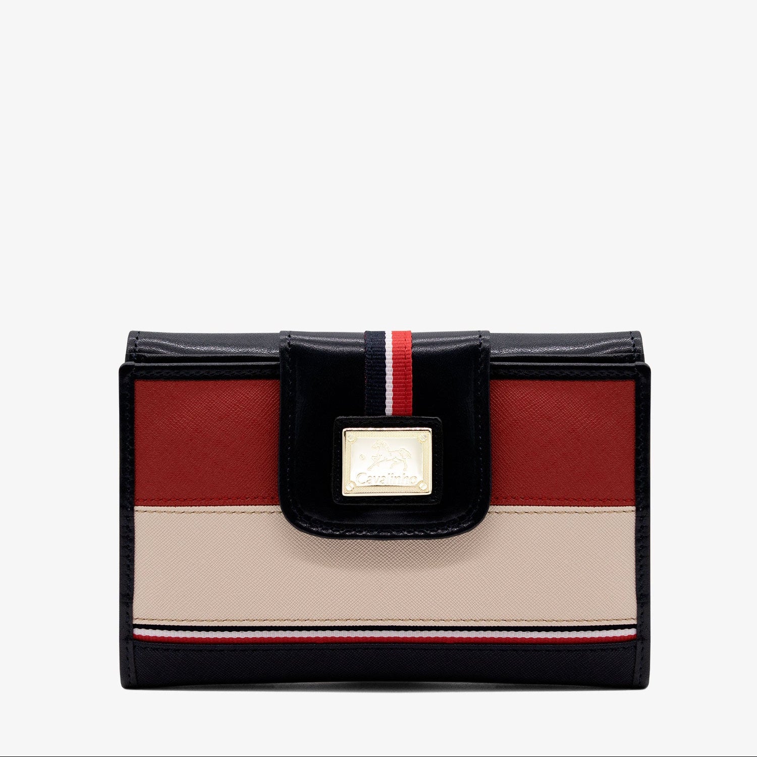 Cavalinho Unique Wallet for Women SKU 28260205.22  #color_Navy / Beige / Red