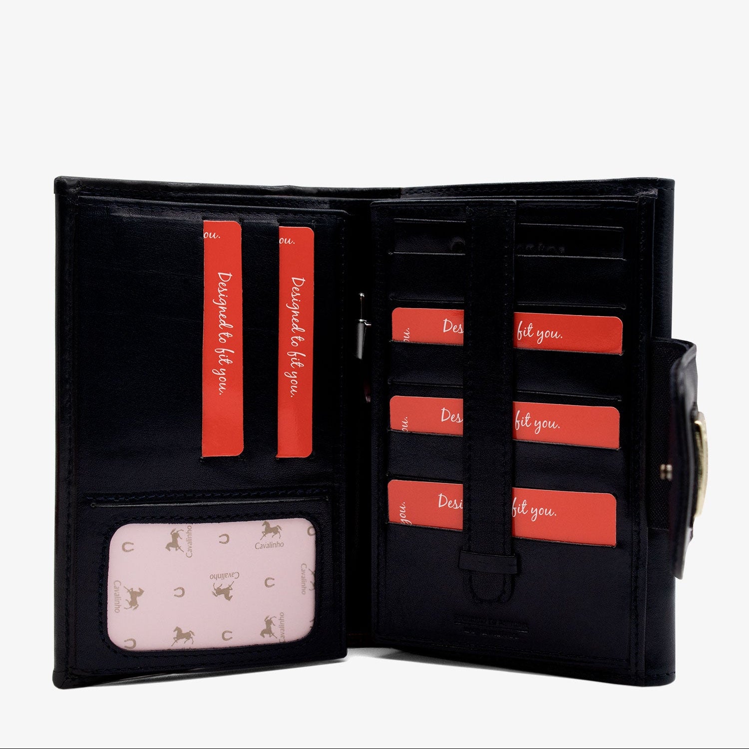 Cavalinho Unique Wallet for Women SKU 28260205.22  #color_Navy / Beige / Red