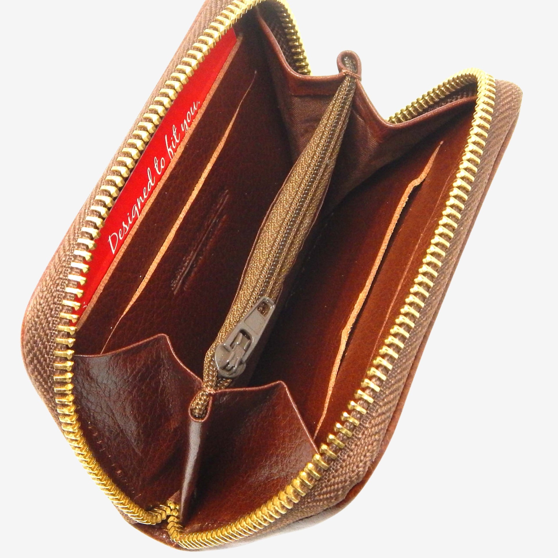 Cavalinho Unique Brown Card Holder SKU 28260275.32 #color_Black / Brown