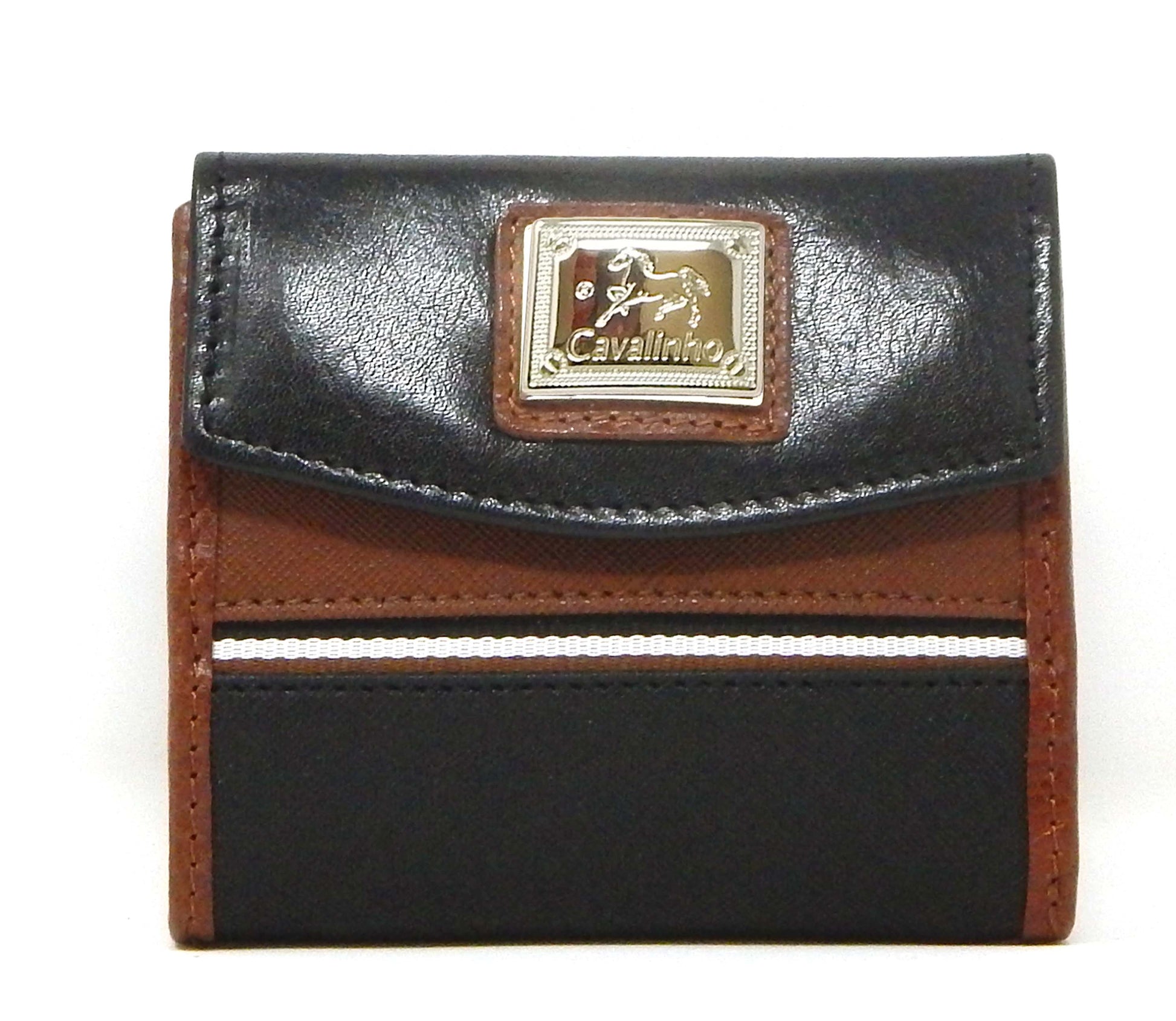 Cavalinho Unique Mini Wallet - Black & Honey - 28260530.32.99_1