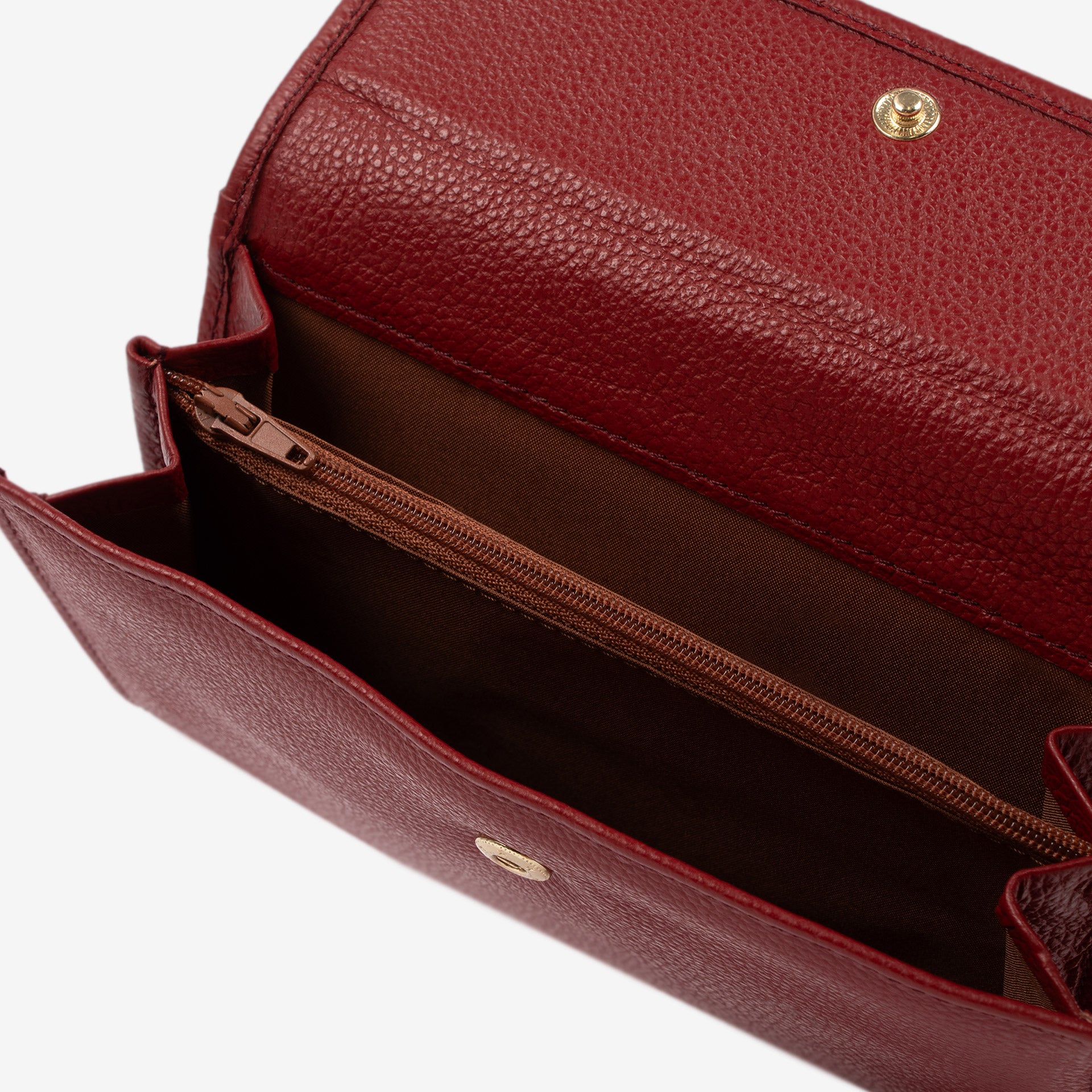 Cavalinho Muse Burgundy Leather Wallet for Women SKU 28300202.15 #color_burgundy