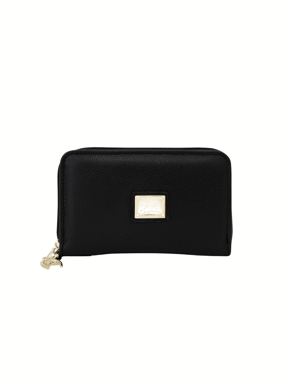 Cavalinho Muse Leather Small Wristlet Wallet SKU 28300220.01 #color_black