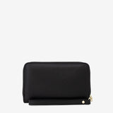 Cavalinho Muse Black Leather Small Wristlet Wallet SKU 28300220.01 #color_black