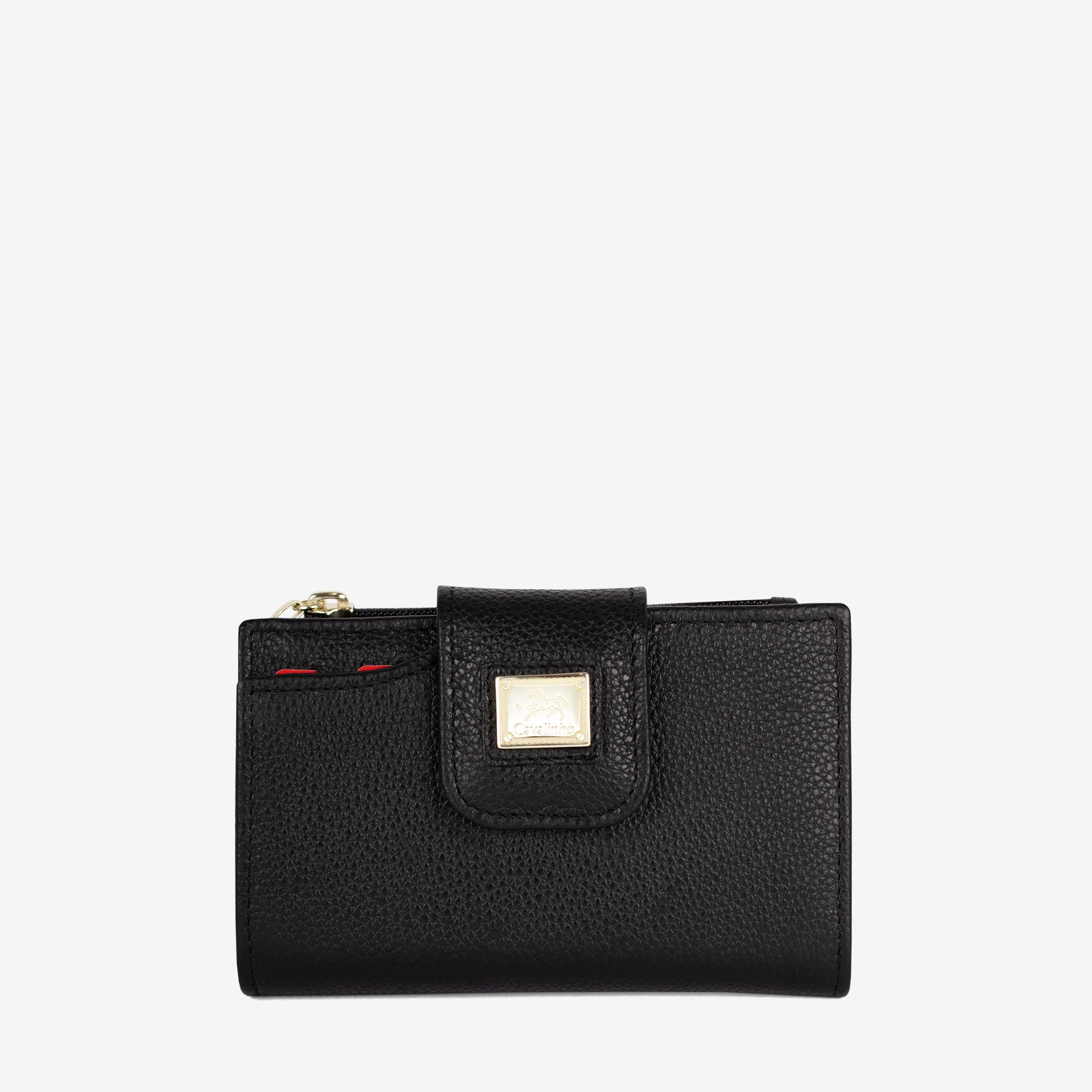 Cavalinho Muse Leather Wallet for Women SKU 28300232.01 #color_black