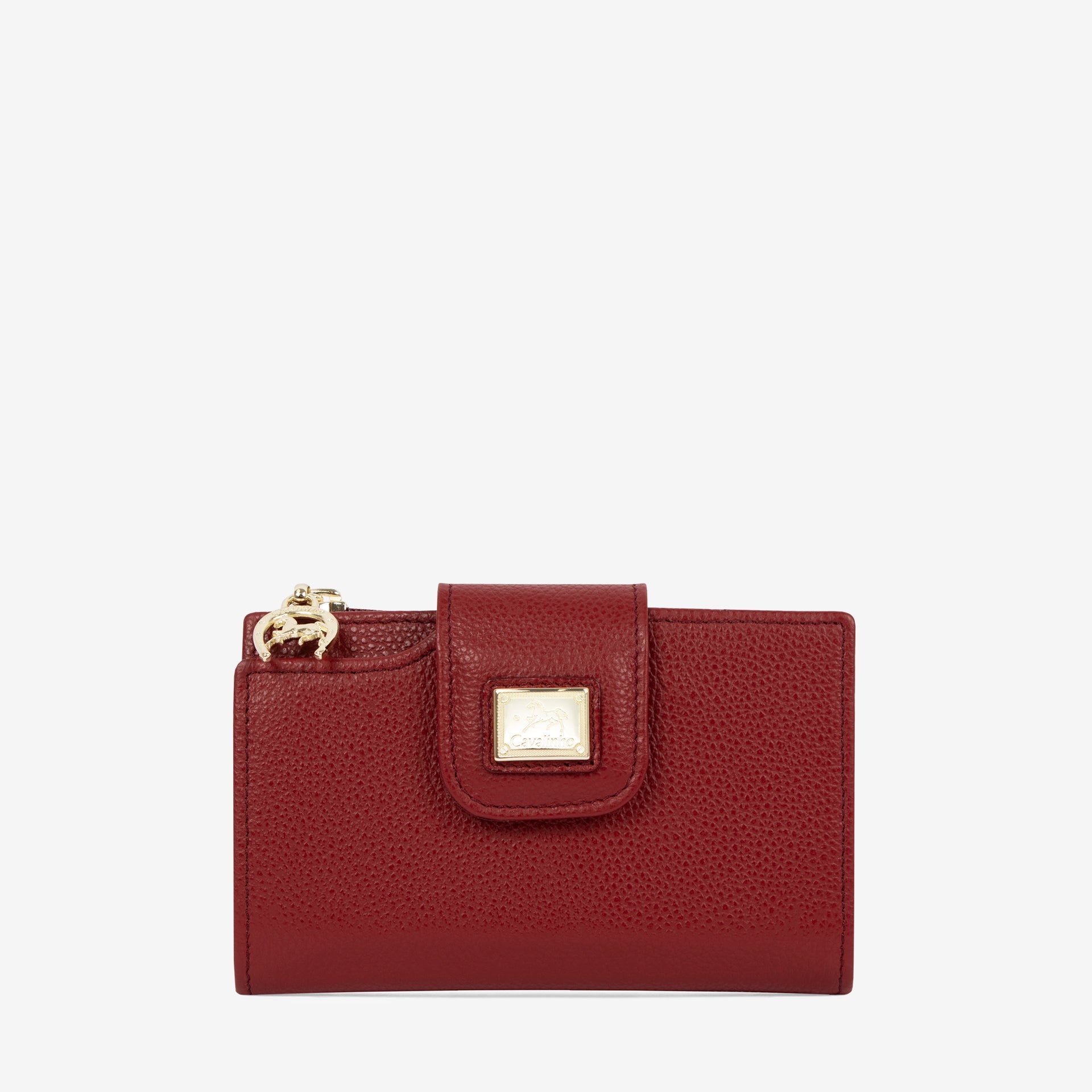 Cavalinho Muse Burgundy Leather Wallet for Women SKU 28300232.15 #color_Burgundy