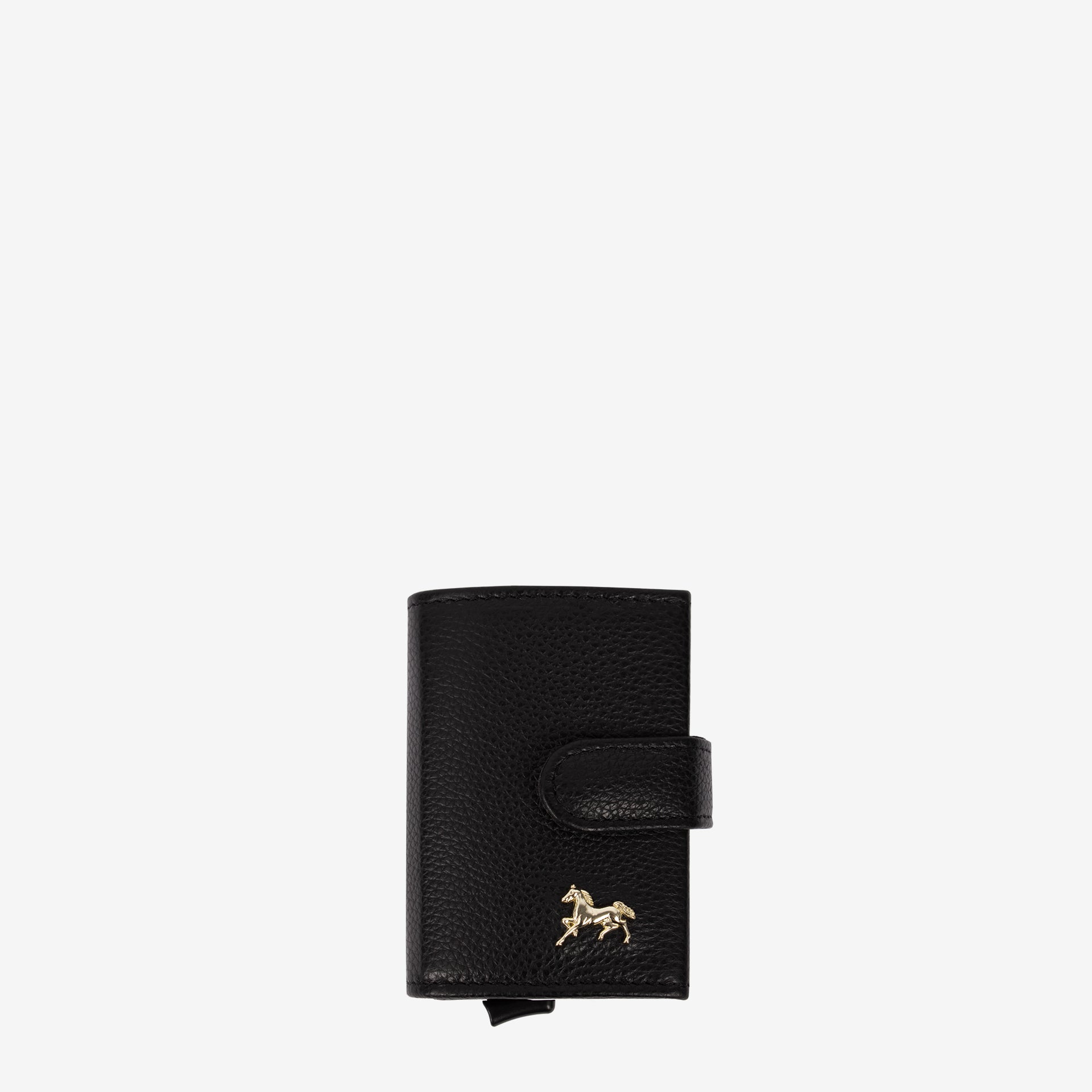 Cavalinho Muse Trifold Pop Up Slim Leather Wallet SKU 28300234.01 #color_black