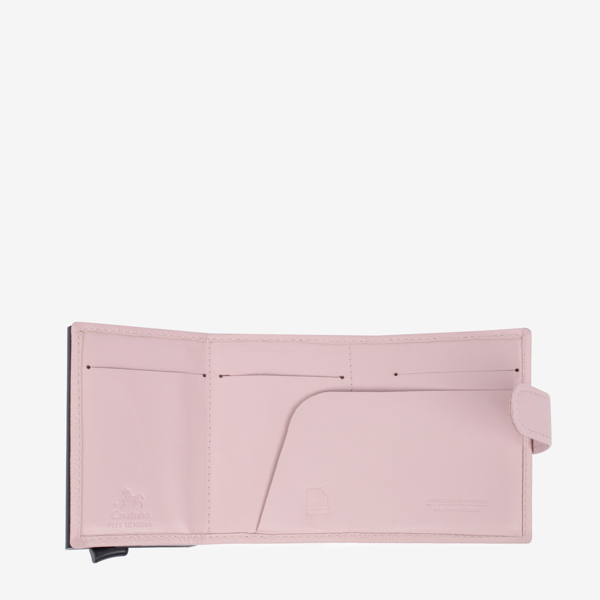 Cavalinho Muse Trifold Pop Up Slim Leather Wallet SKU 28300234.18 #color_pink