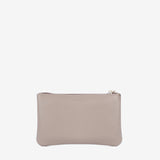 Cavalinho Muse Beige Leather Small Makeup Bag SKU 28300254.31 #color_lightsand