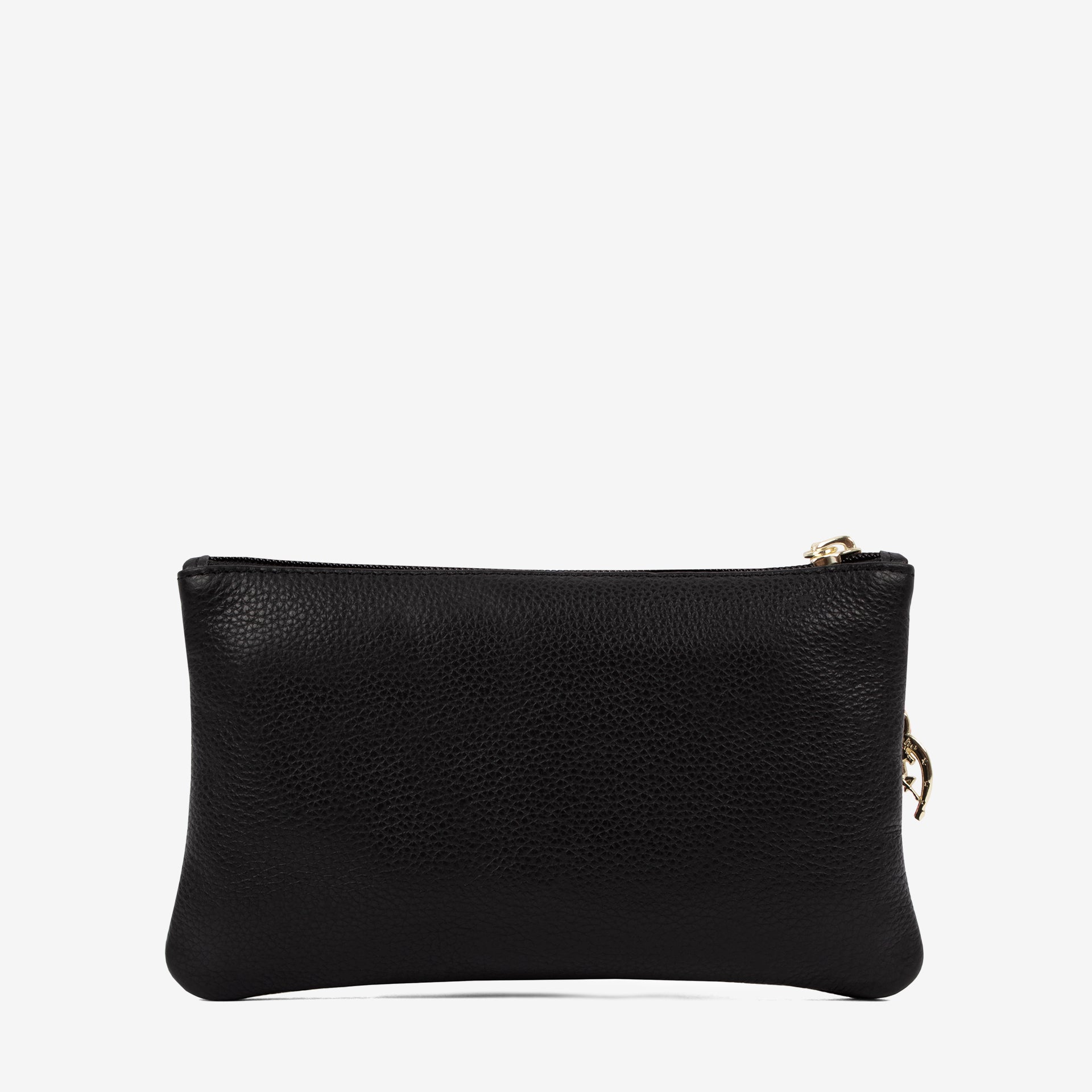 Cavalinho Muse Black Leather Cosmetic Case SKU 28300256.01 #color_black