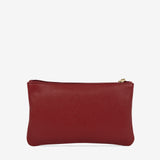 Cavalinho Muse Burgundy Leather Cosmetic Case SKU 28300256.15 #color_burgundy