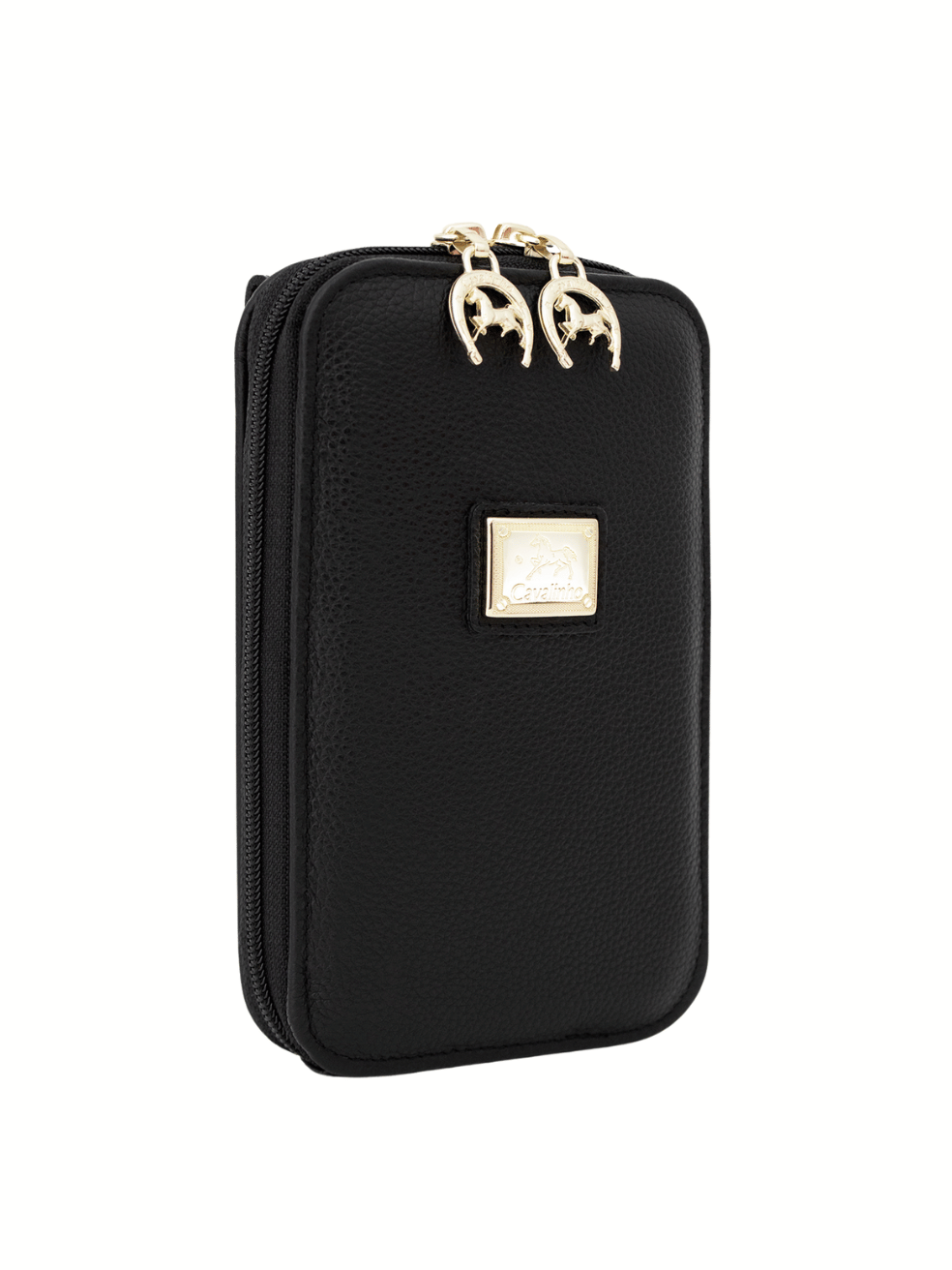 Cavalinho Muse Leather Phone Purse SKU 28300278.01 #color_black