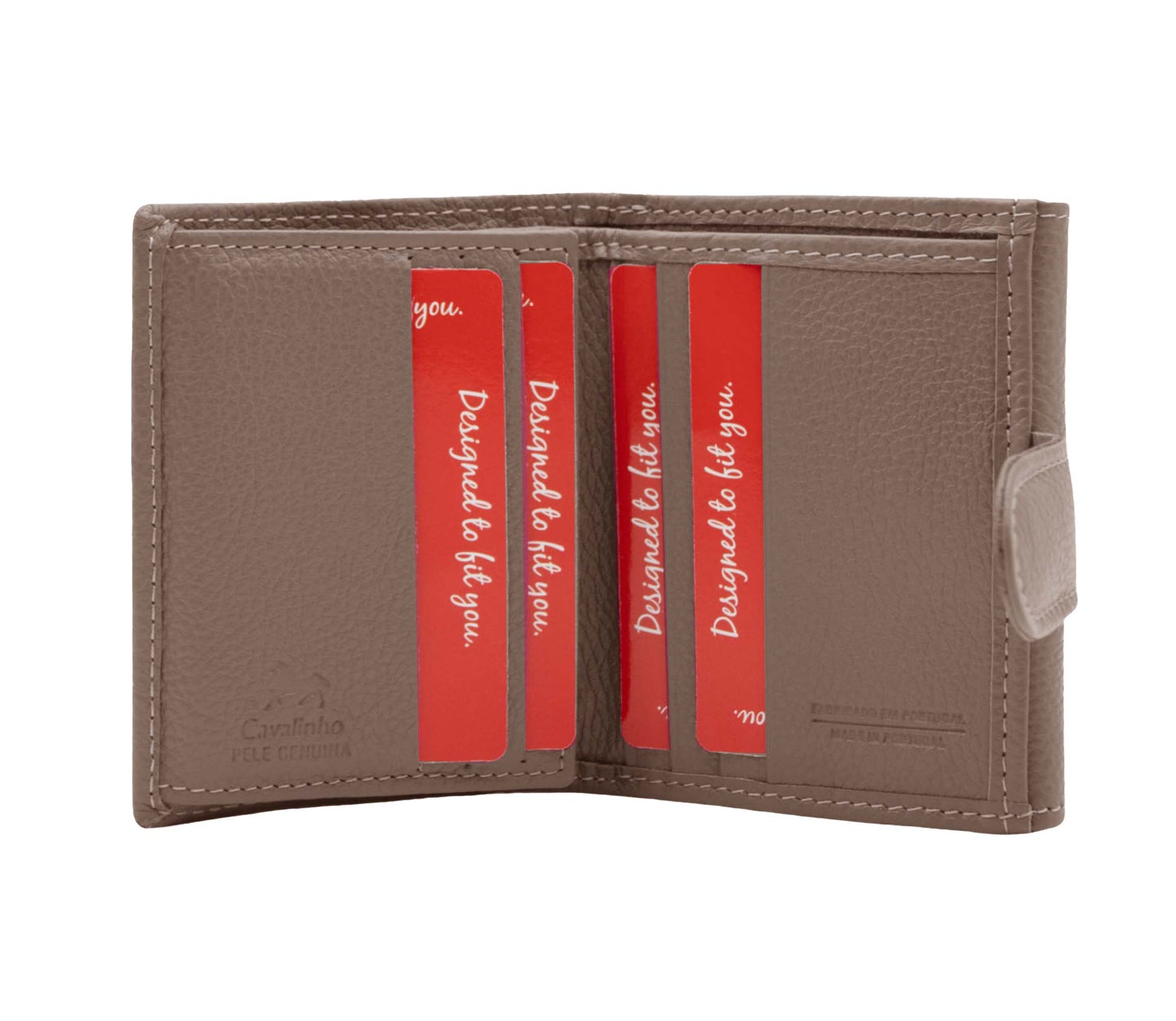 Cavalinho Muse Leather Mini Wallet - Sand - 28300530.07_P03