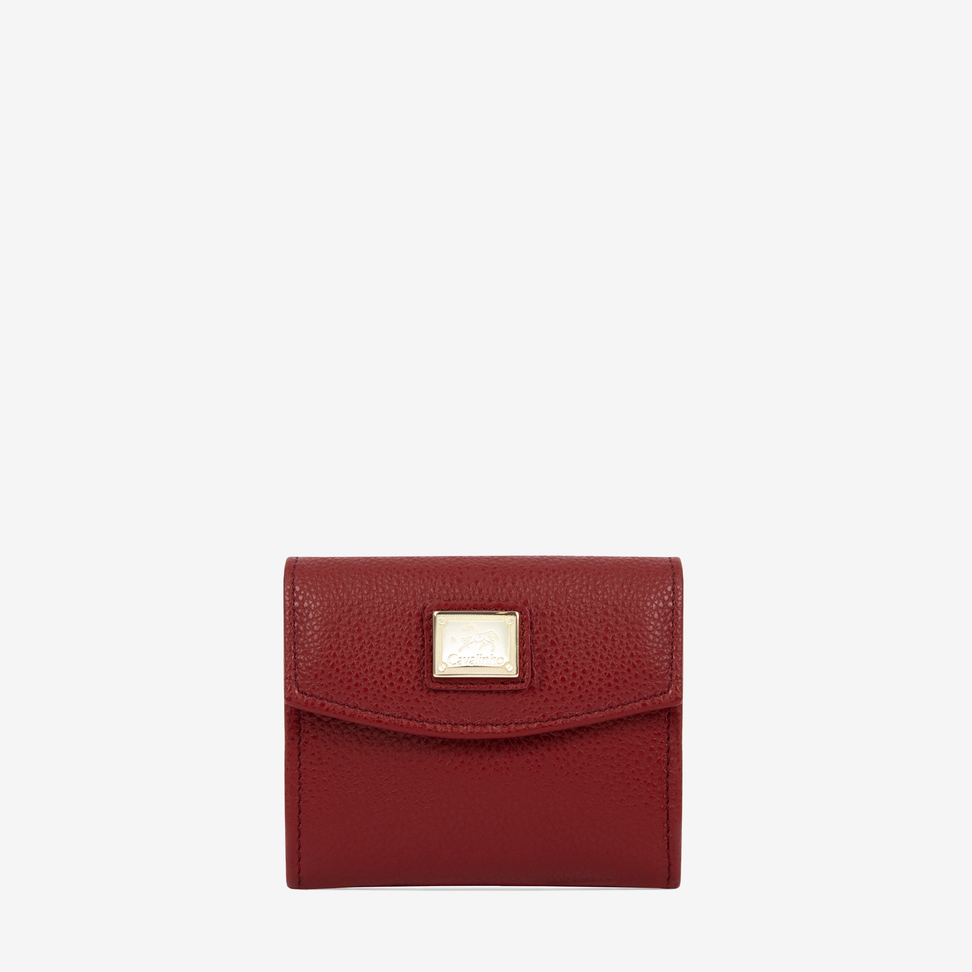 Cavalinho Muse Red Leather Mini Wallet for Women SKU 28300530.15 #color_burgundy