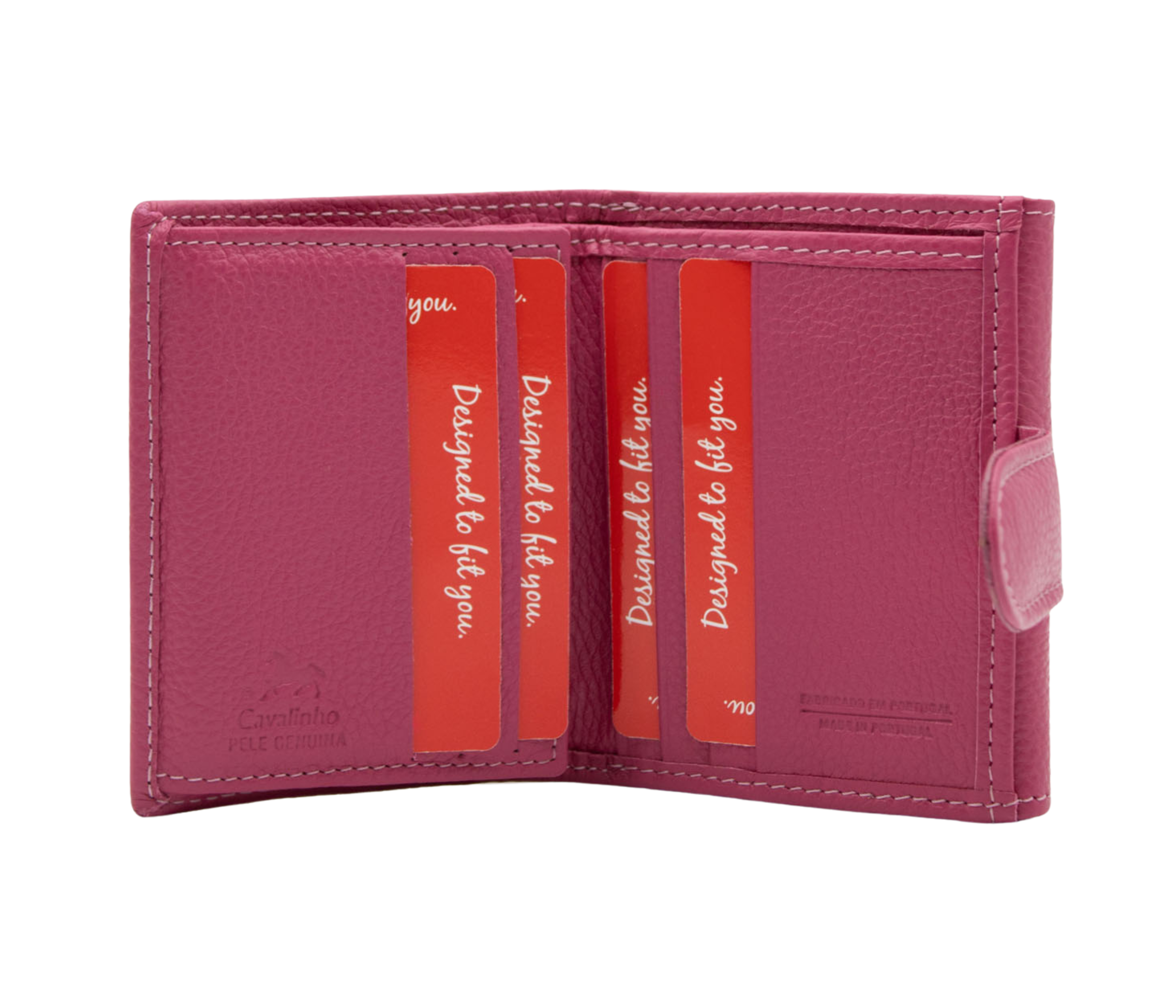 Cavalinho Muse Leather Mini Wallet SKU 28300530.18 #color_hotpink