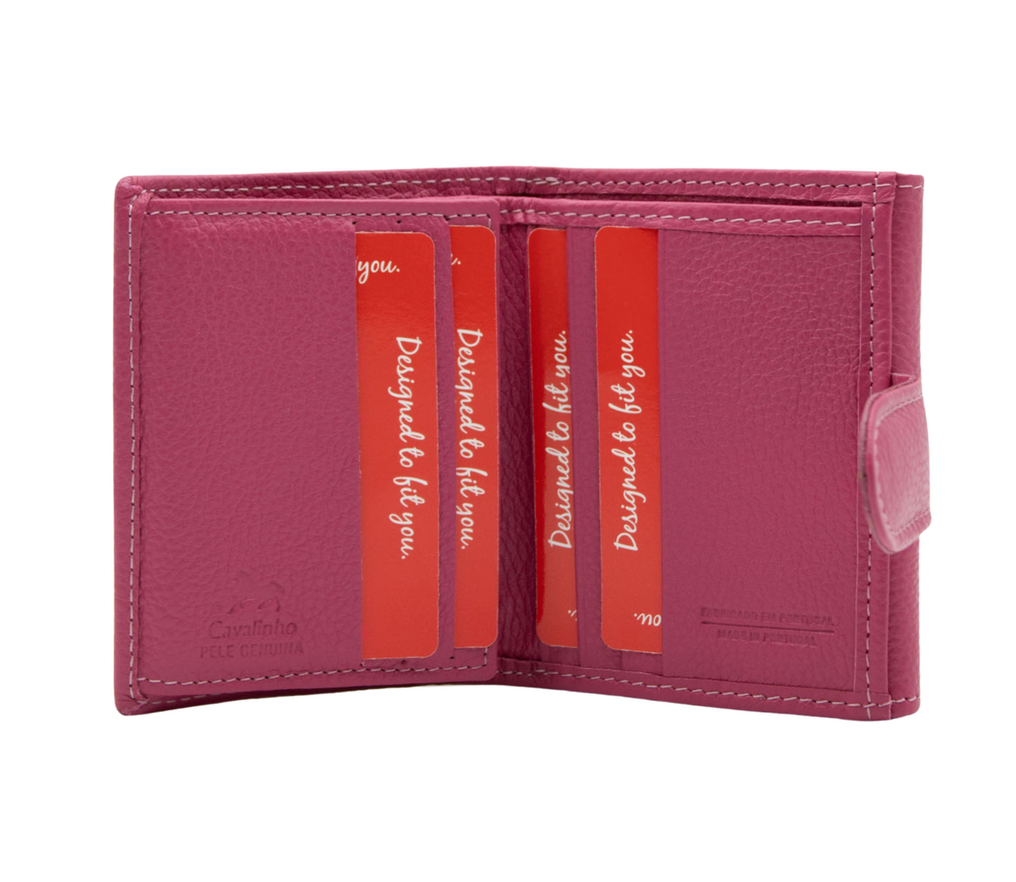 Cavalinho Muse Leather Mini Wallet - HotPink - 28300530.18_P03