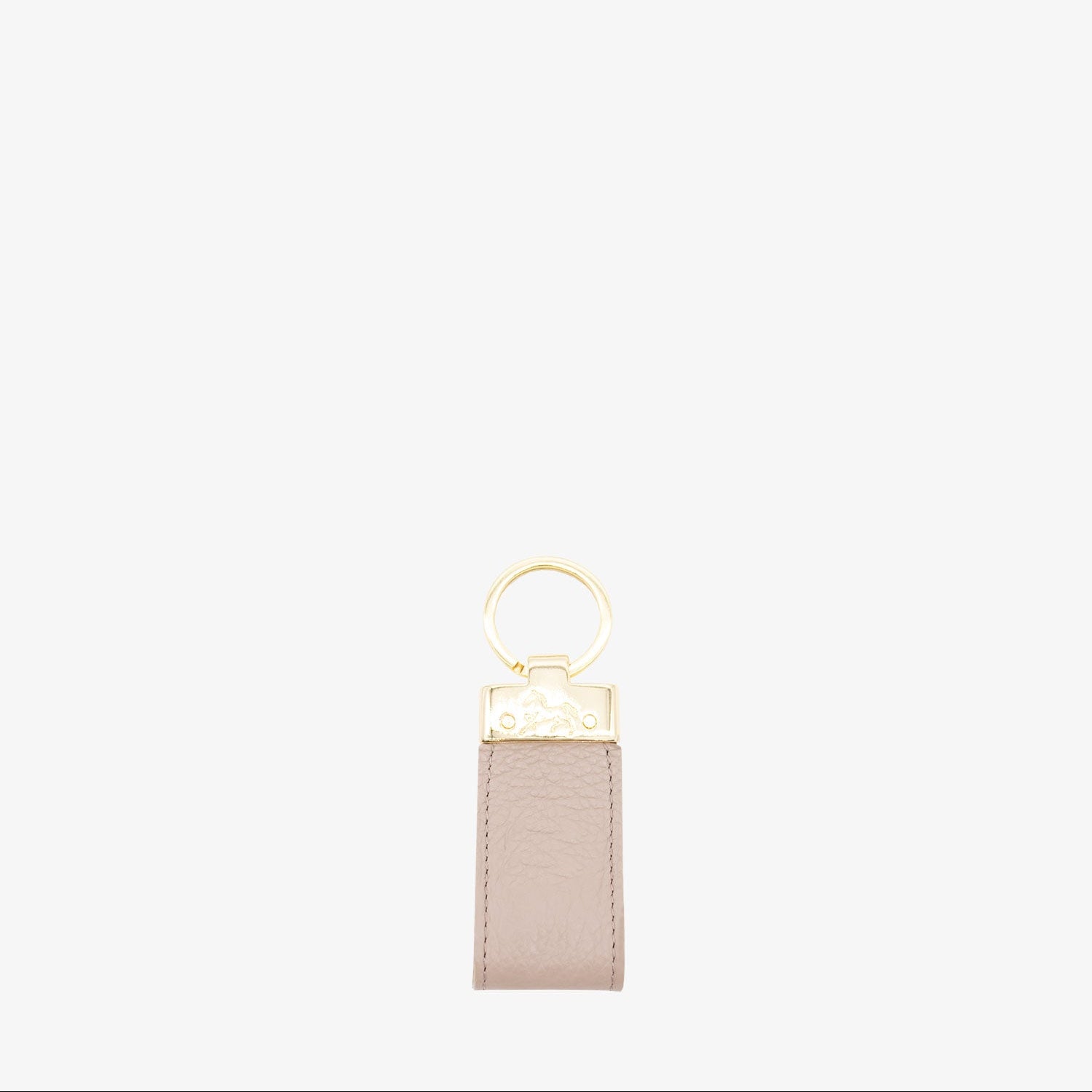 Cavalinho Muse Beige Leather Keychain for Women SKU 28300536.12 #color_lightsand