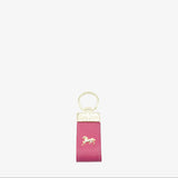 Cavalinho Muse Pink Leather Keychain for Women SKU 28300536.18 #color_hotpink