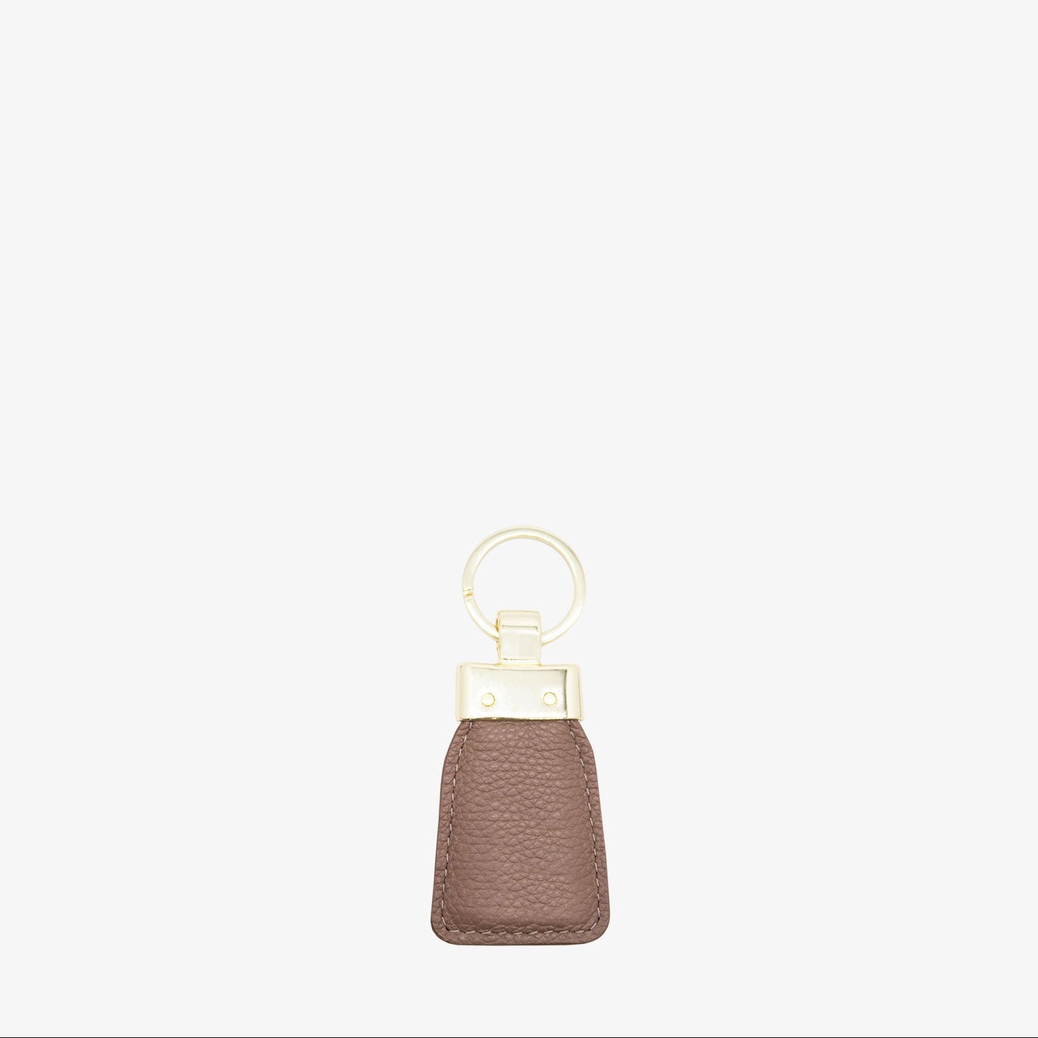 Cavalinho Muse Beige Leather Keychain for Women with Gold Ring SKU 28300589.07 #color_sand
