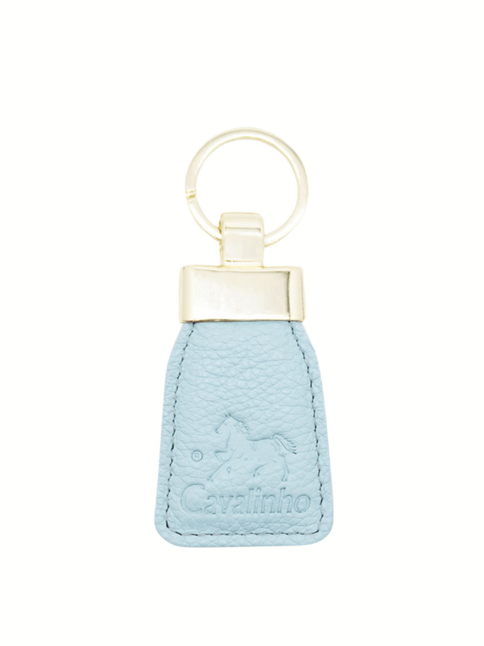 Cavalinho Muse Leather Keychain SKU 28300589 #color_lightblue