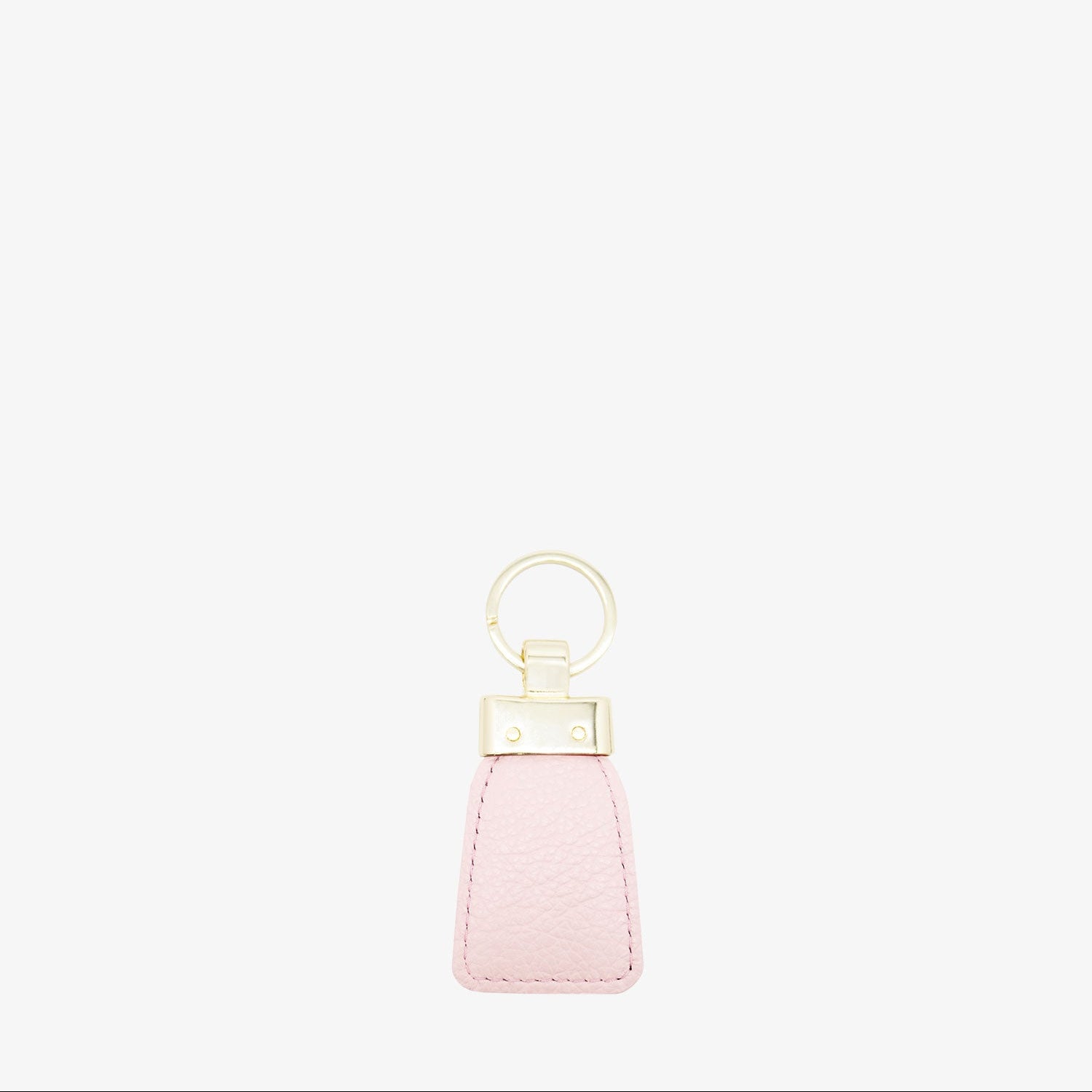 Cavalinho Muse Pink Leather Keychain for Women with Gold Ring SKU 28300589.11 #color_lightpink