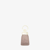 Cavalinho Muse Beige Leather Keychain for Women with Gold Ring SKU 28300589.31 #color_light sand