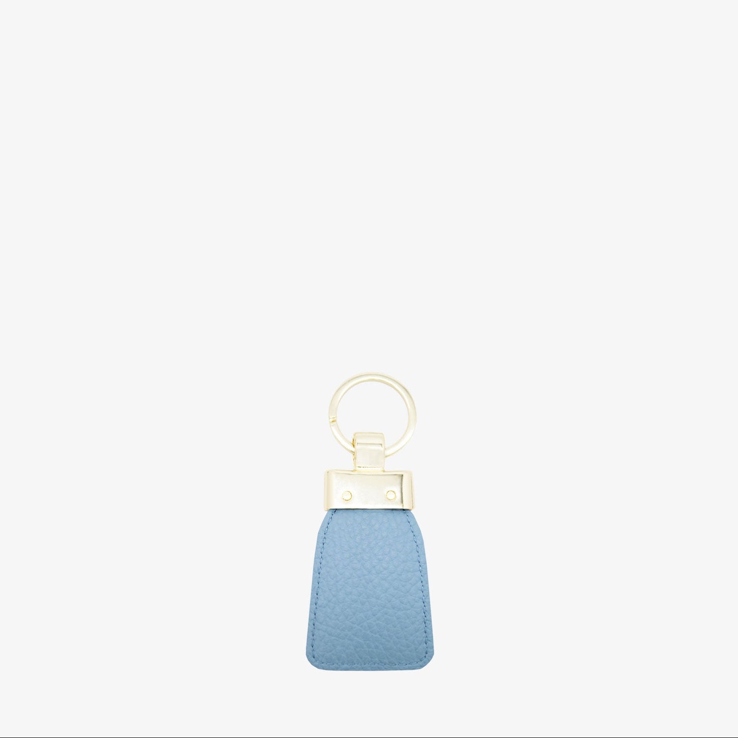 Cavalinho Muse Blue Leather Keychain for Women with Gold Ring SKU 28300589.41 #color_cornflowerblue
