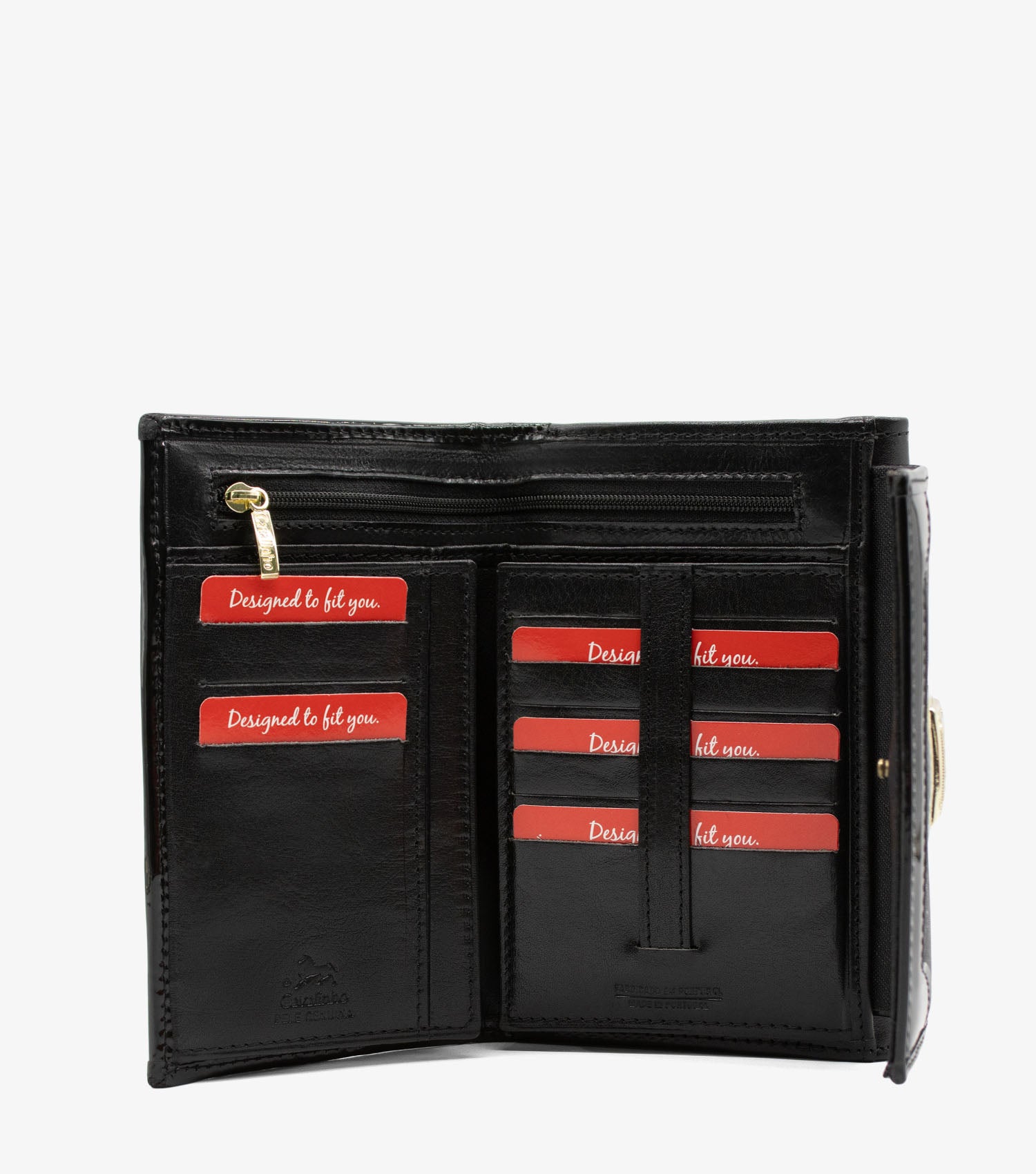 Cavalinho Royal Wallet SKU 28390202.21 #color_Black / White