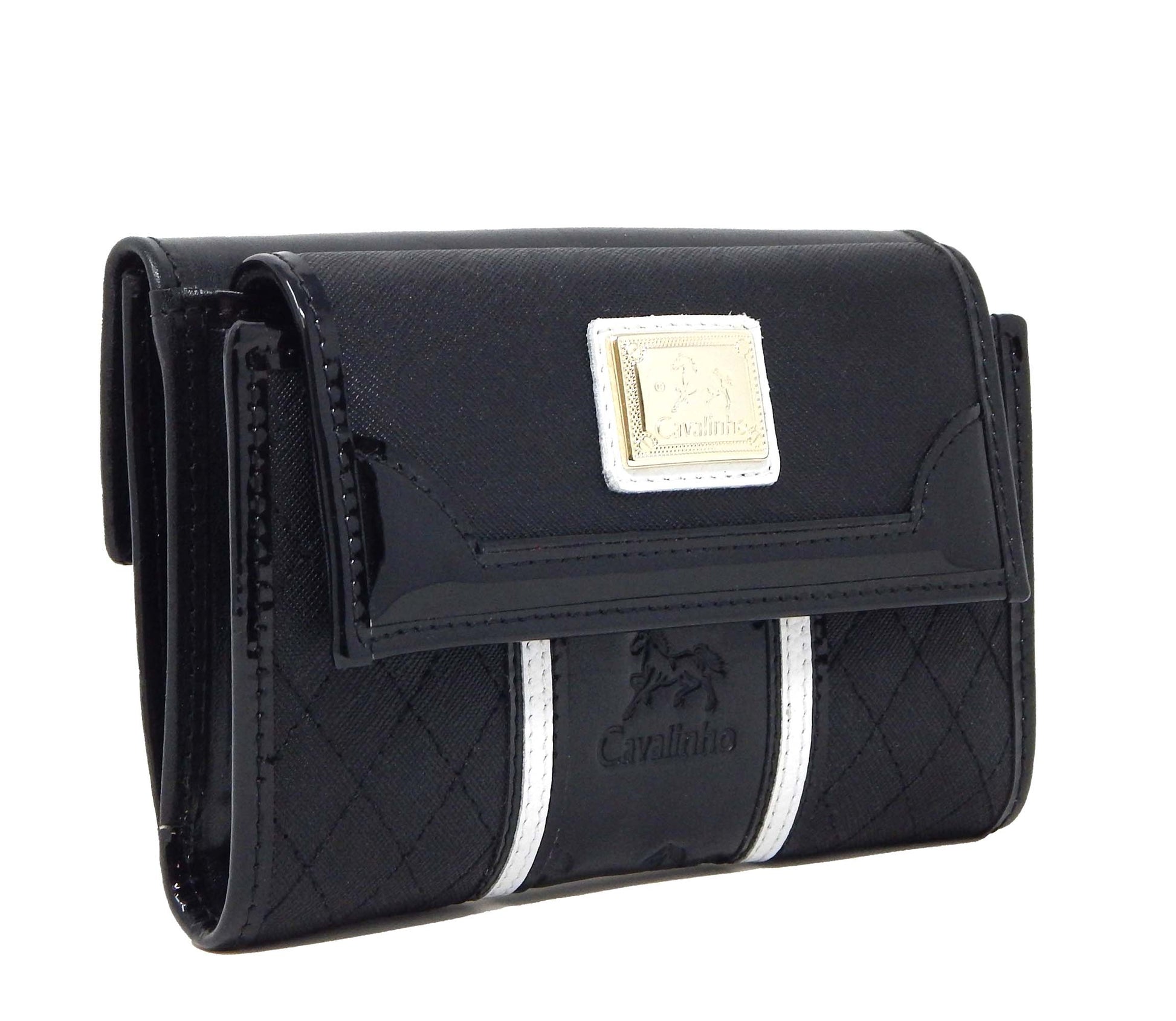 #color_ Black and White | Cavalinho Royal Wallet - Black and White - 28390202.21.99_2