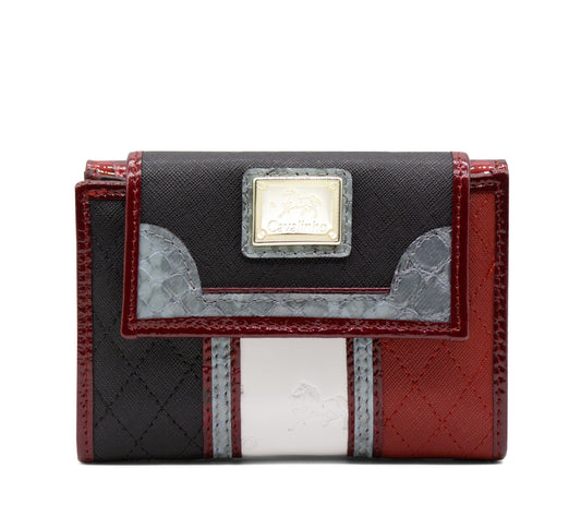 Cavalinho Royal Wallet - Black / White / Red / Silver - 28390203.23_1
