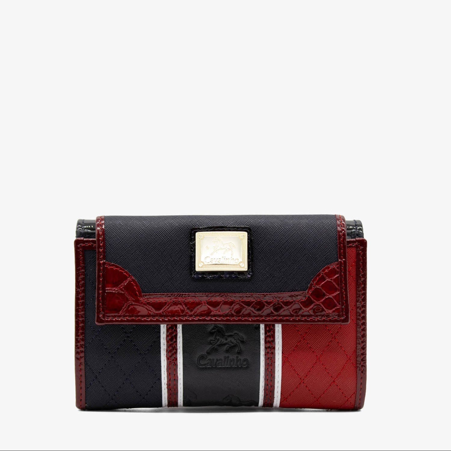 Cavalinho Prestige Wallet for Women SKU 28450202.22 #color_Navy / White / Red