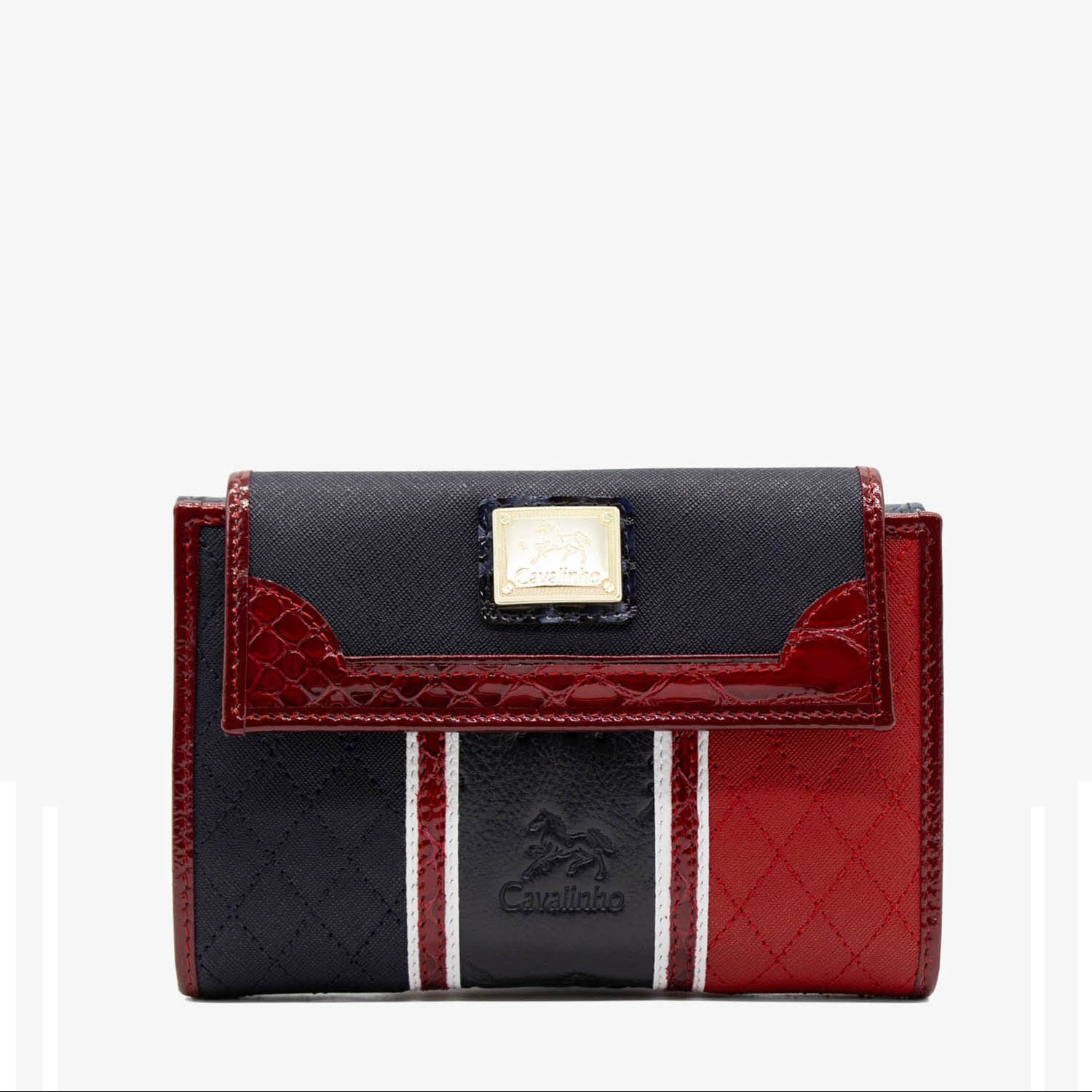 Cavalinho Prestige Wallet for Women SKU 28450205.22 #color_Navy / White / Red