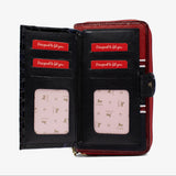 Cavalinho Prestige Wristlet Wallet for Women SKU 28450213.22 #color_Navy / White / Red