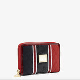 Cavalinho Prestige Card Holder Wallet for Women 28450217.22 #color_Navy / White / Red