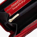 Cavalinho Prestige Card Holder Wallet for Women 28450217.22 #color_Navy / White / Red