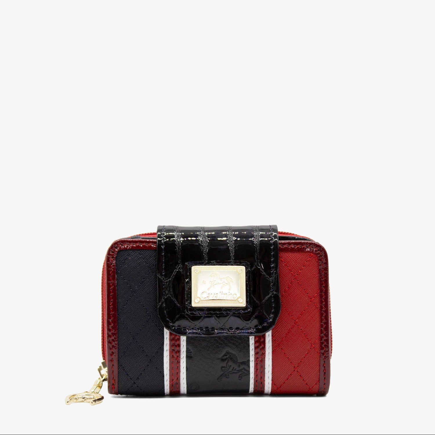Cavalinho Prestige Small Wallet for Women SKU 28450218.22 #color_Navy / White / Red